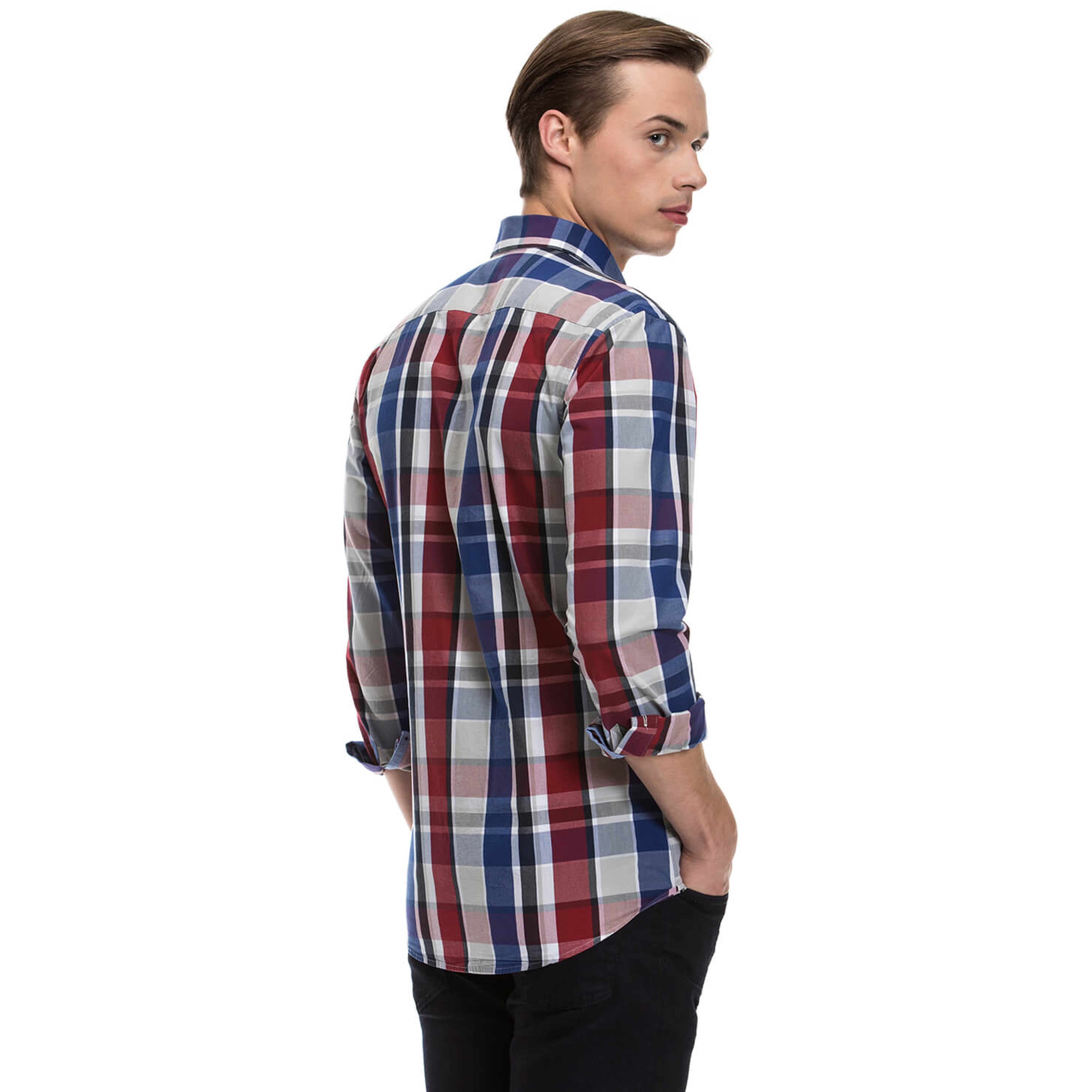 Nautica Erkek Kırmızı Gömlek