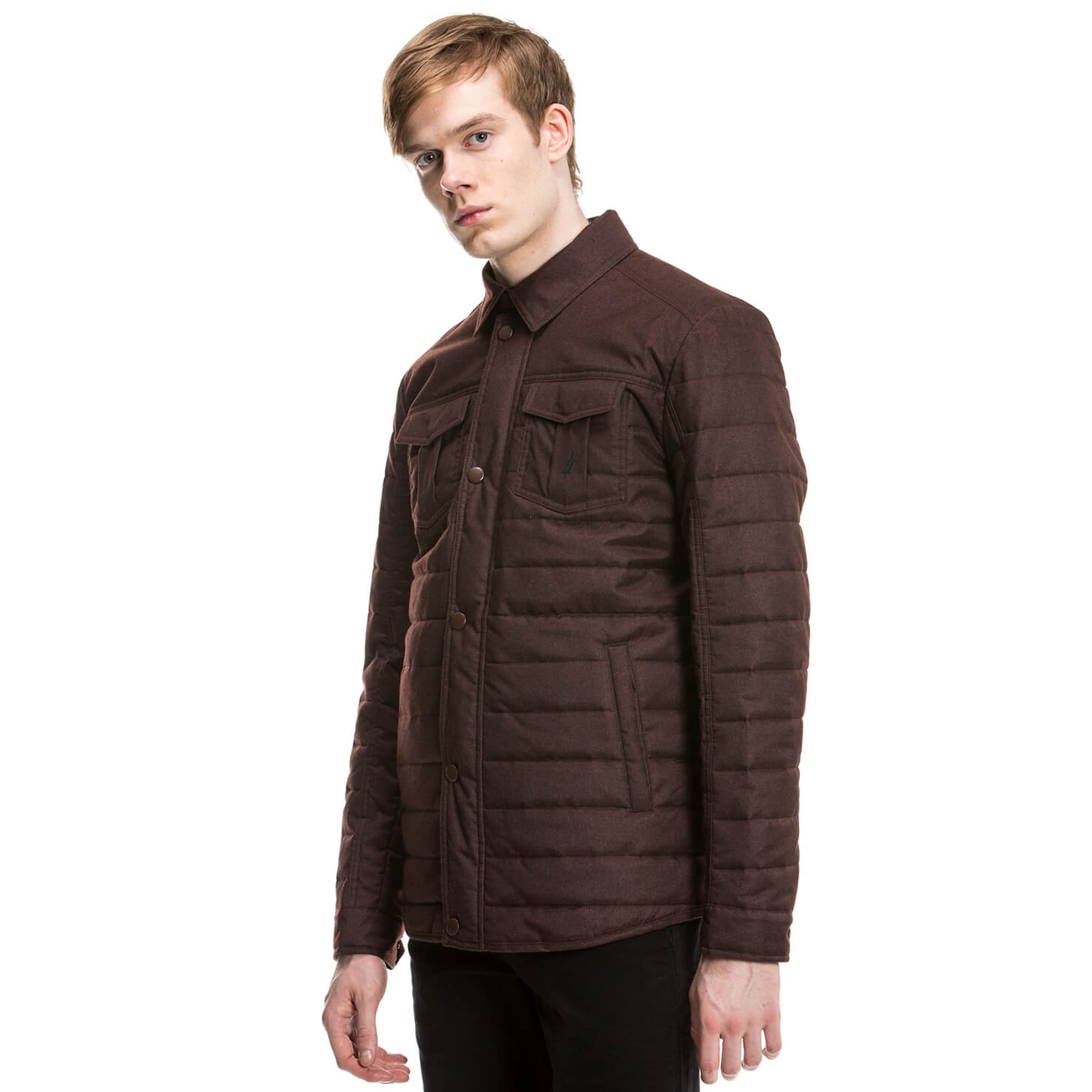 Nautica Erkek Kahverengi Regular Fit Mont