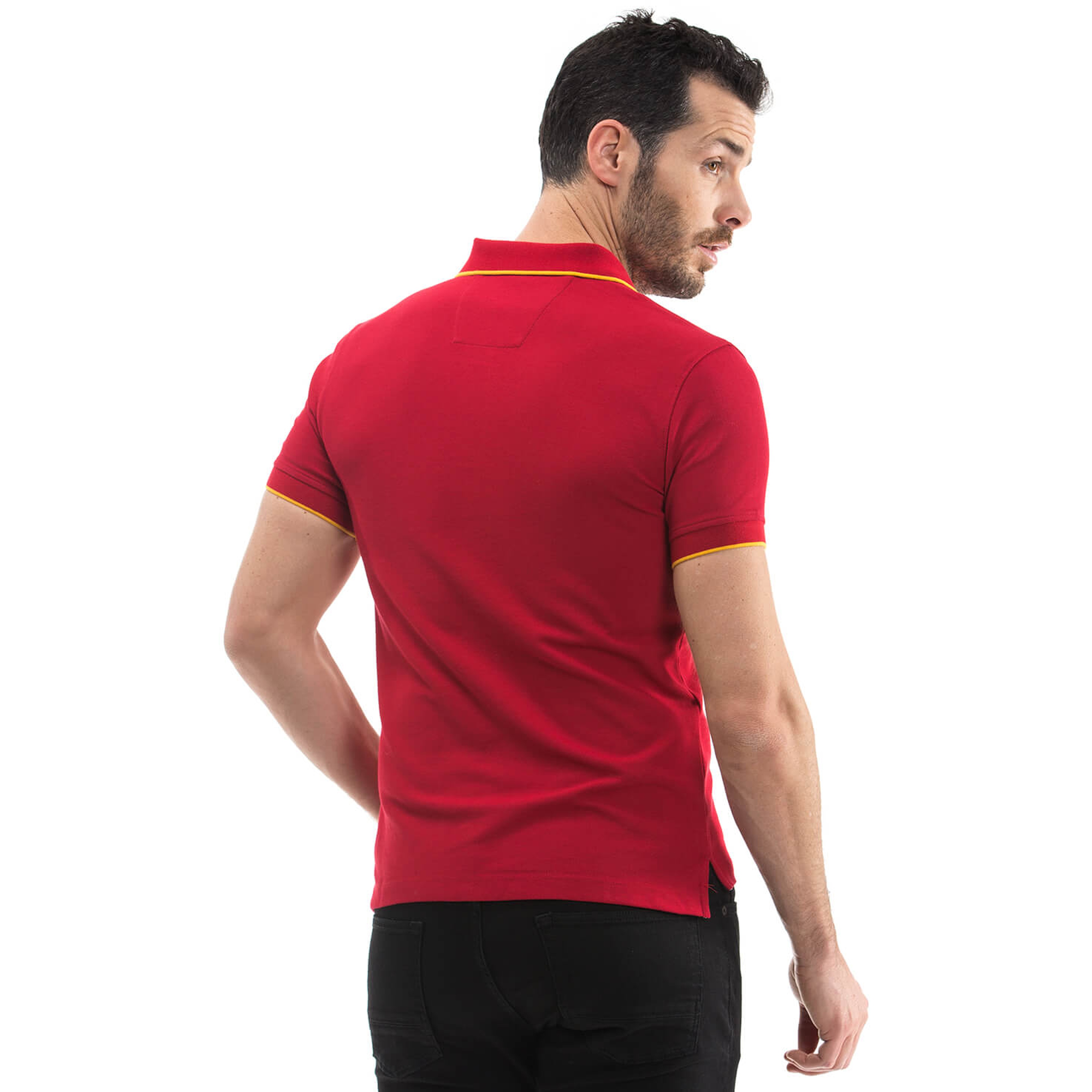 Nautica Erkek Kırmızı Kısa Kollu Polo