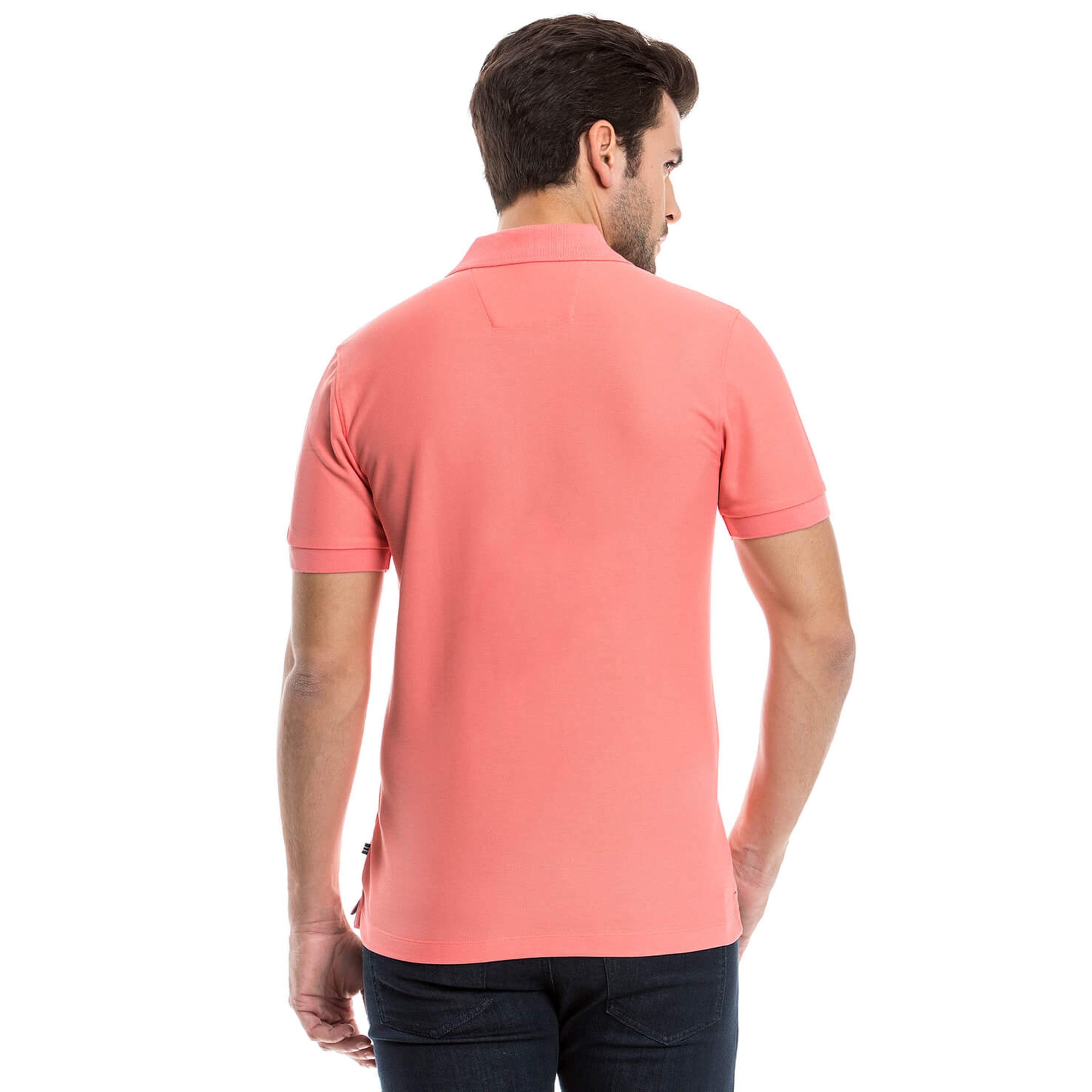 Nautica Erkek Pembe Klasik Fit Polo