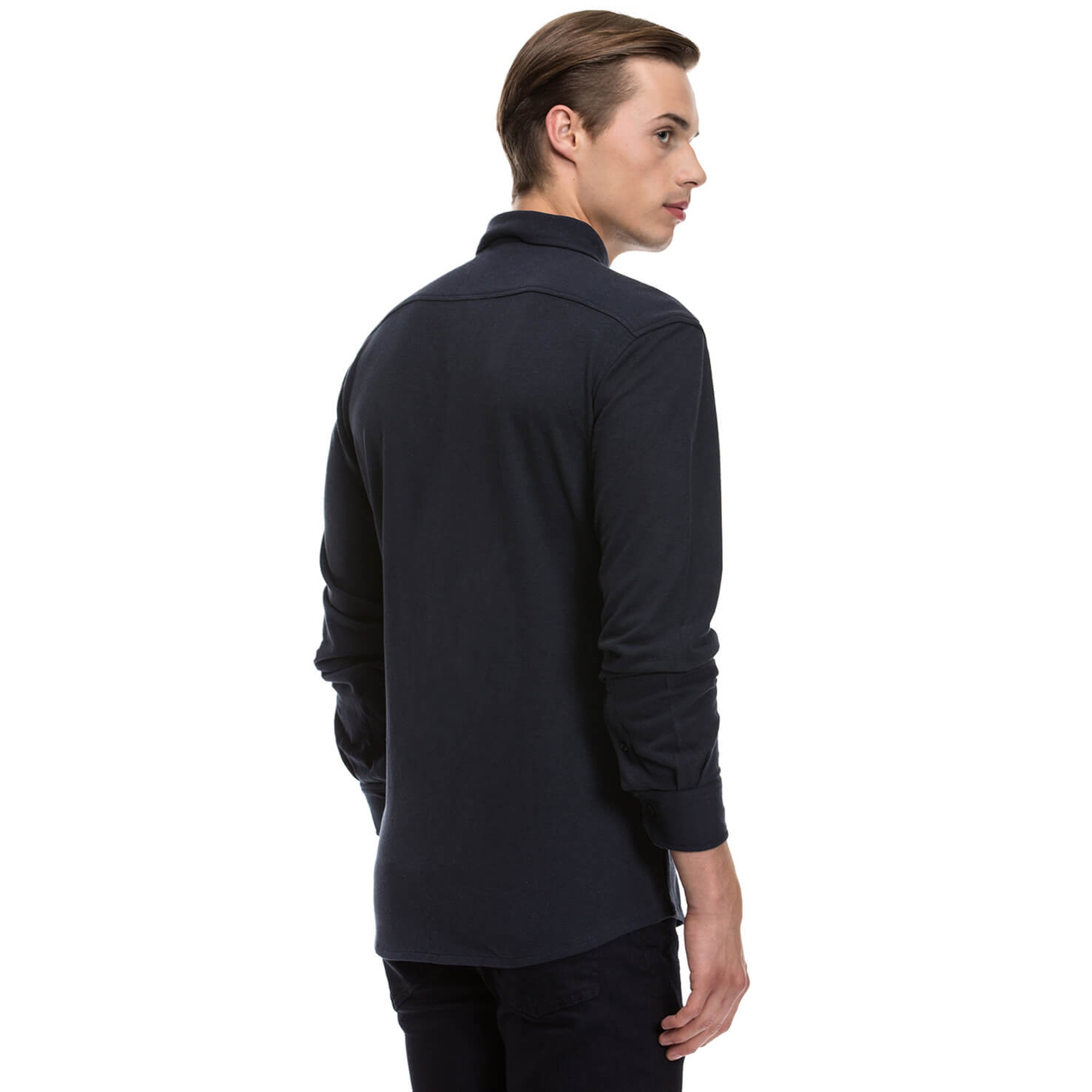 Nautica Erkek Lacivert Uzun Kollu Gömlek