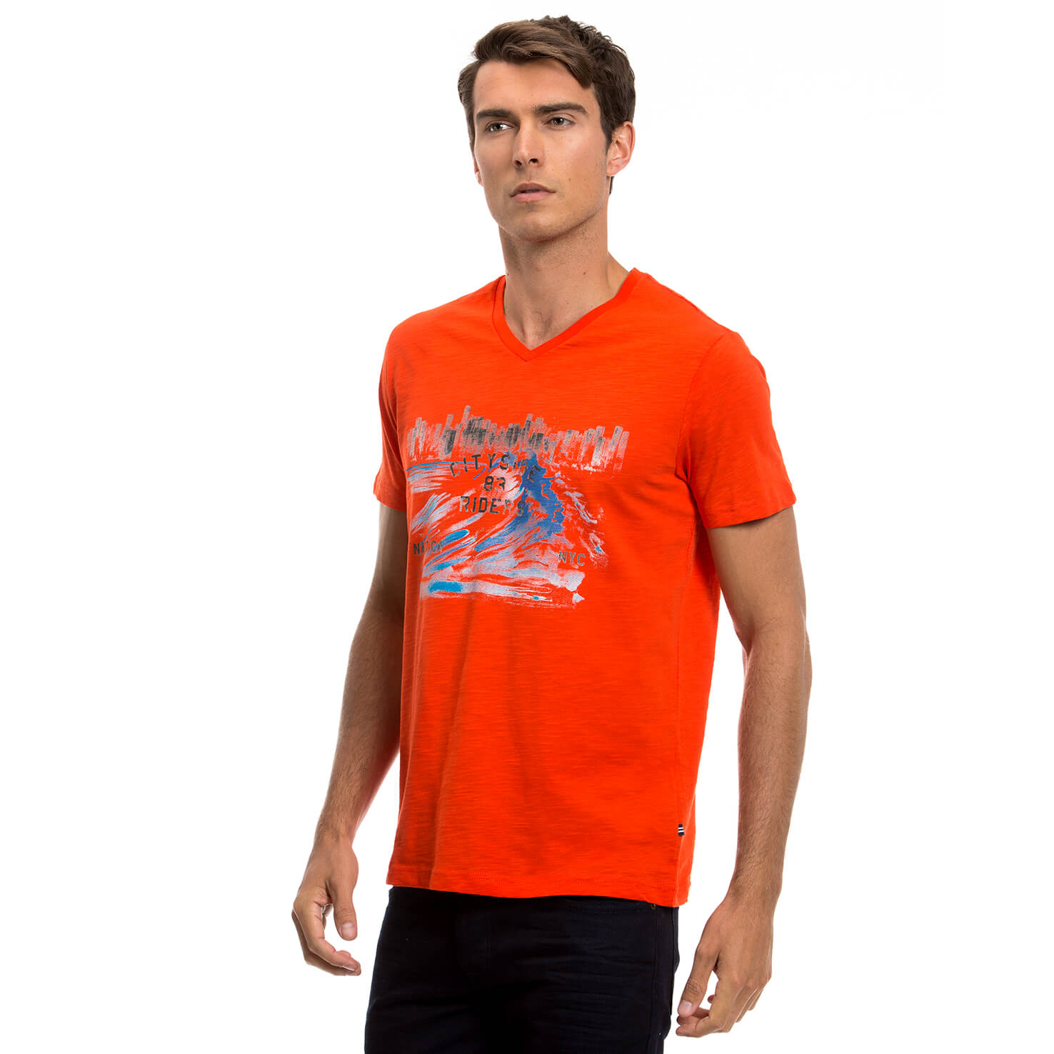 Nautica Erkek Turuncu T-Shirt