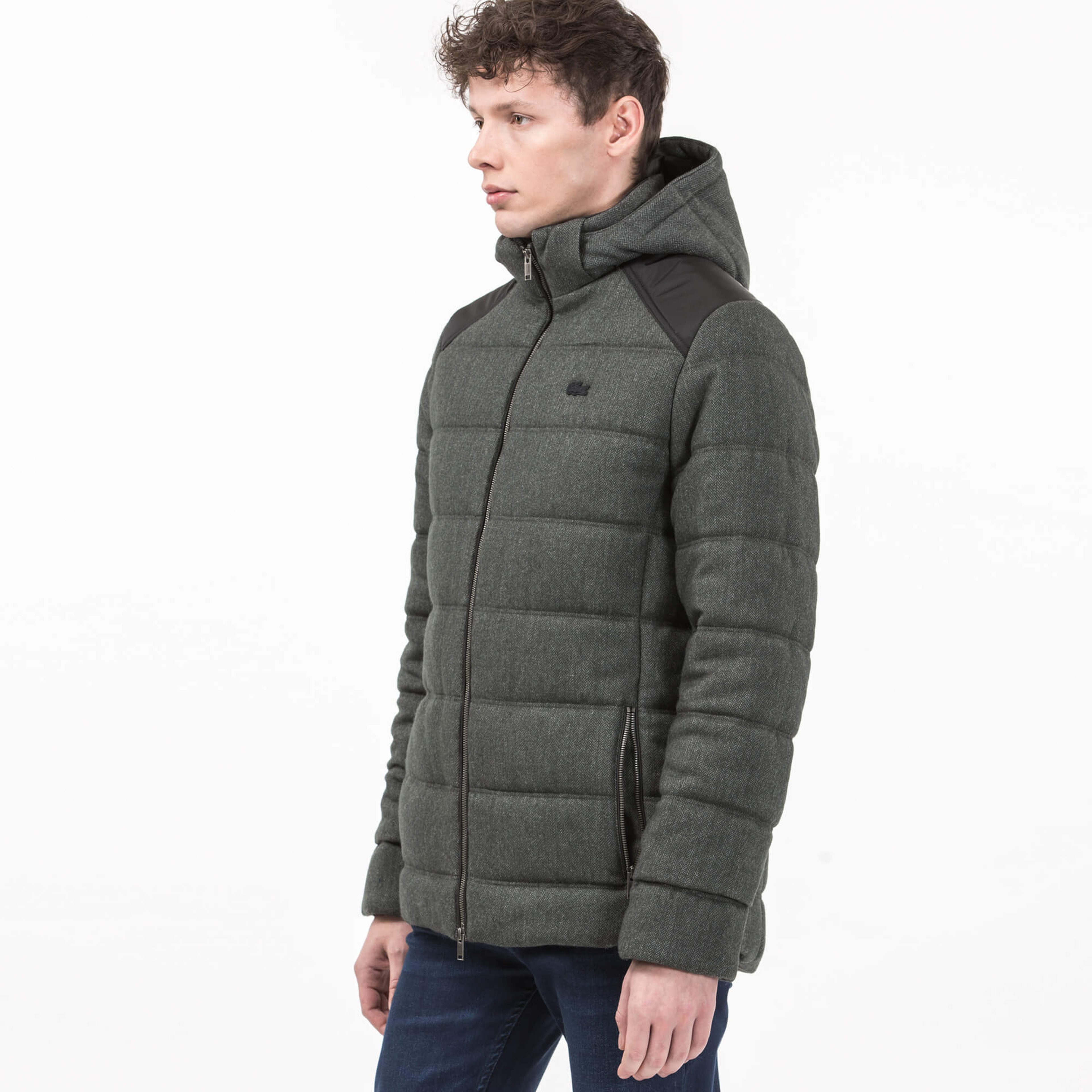 Lacoste Erkek Gri Mont