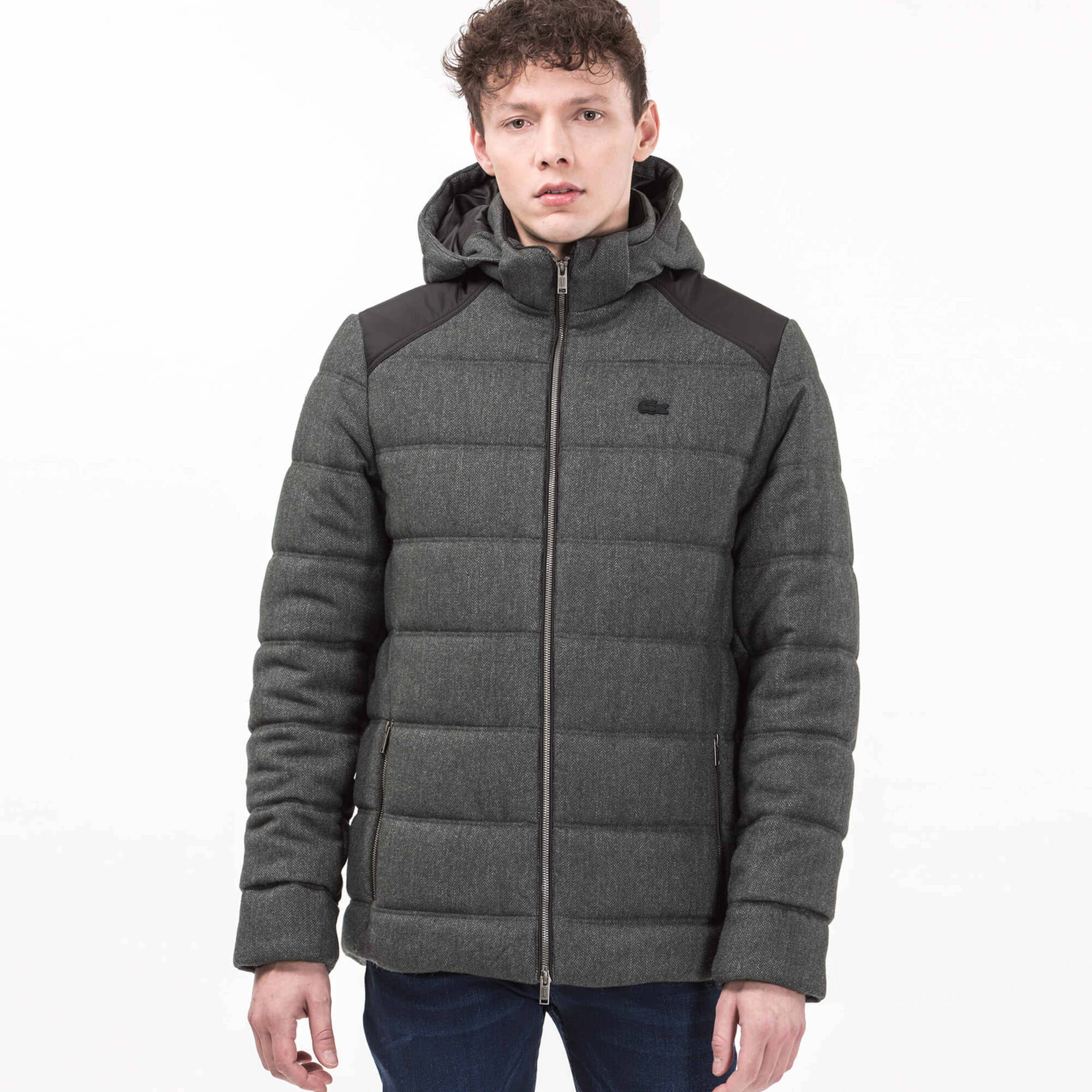 Lacoste Erkek Gri Mont