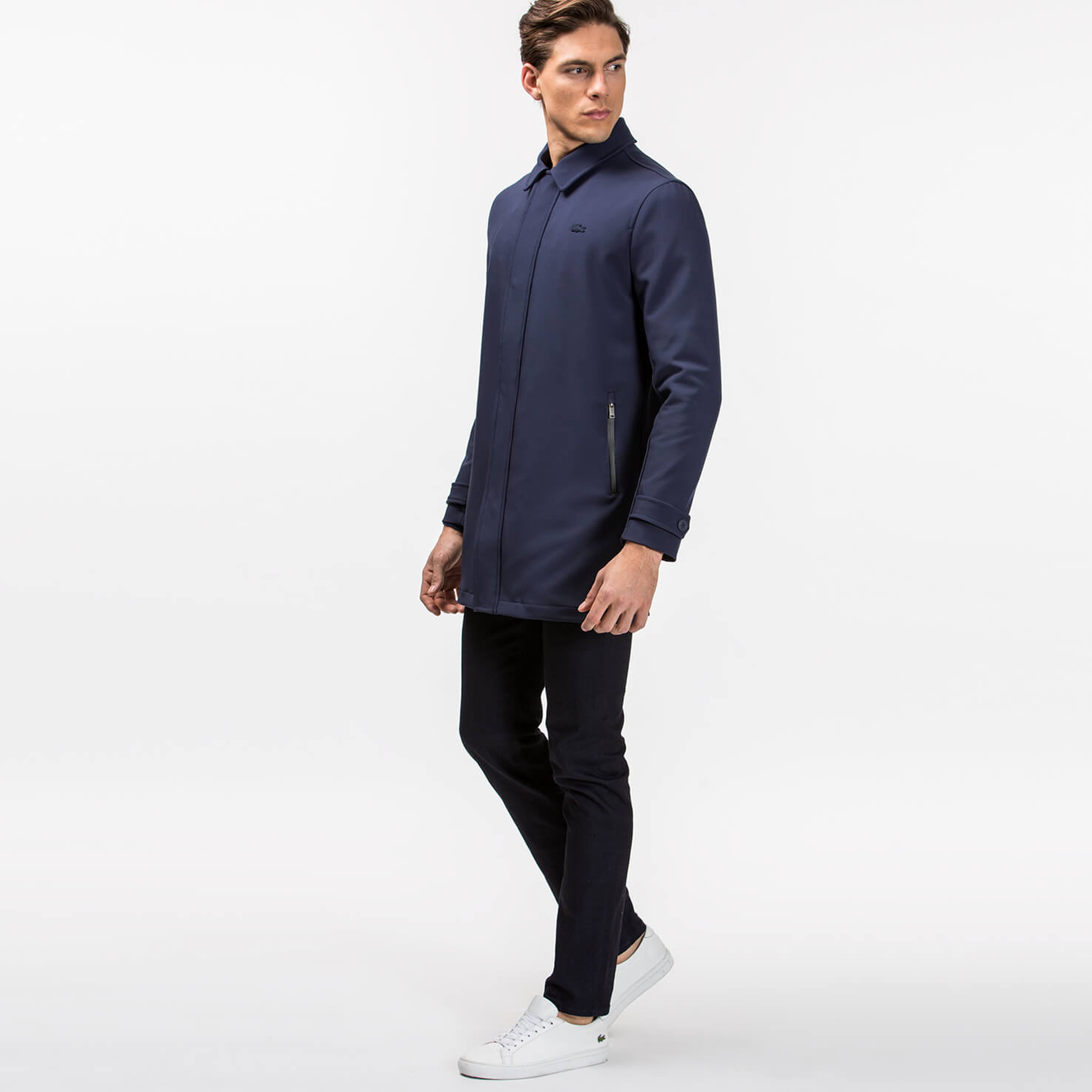 Lacoste Erkek Lacivert Mont