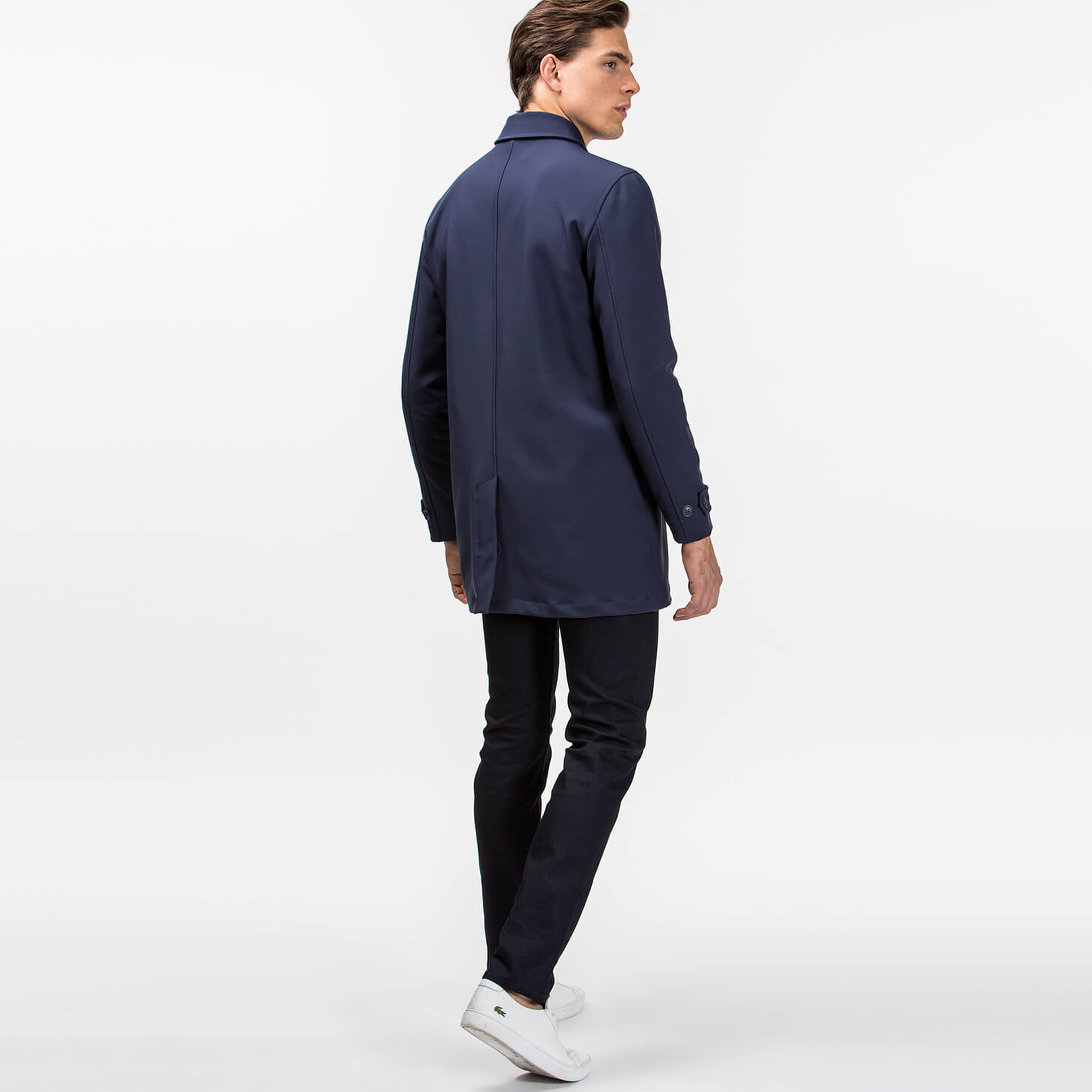 Lacoste Erkek Lacivert Mont