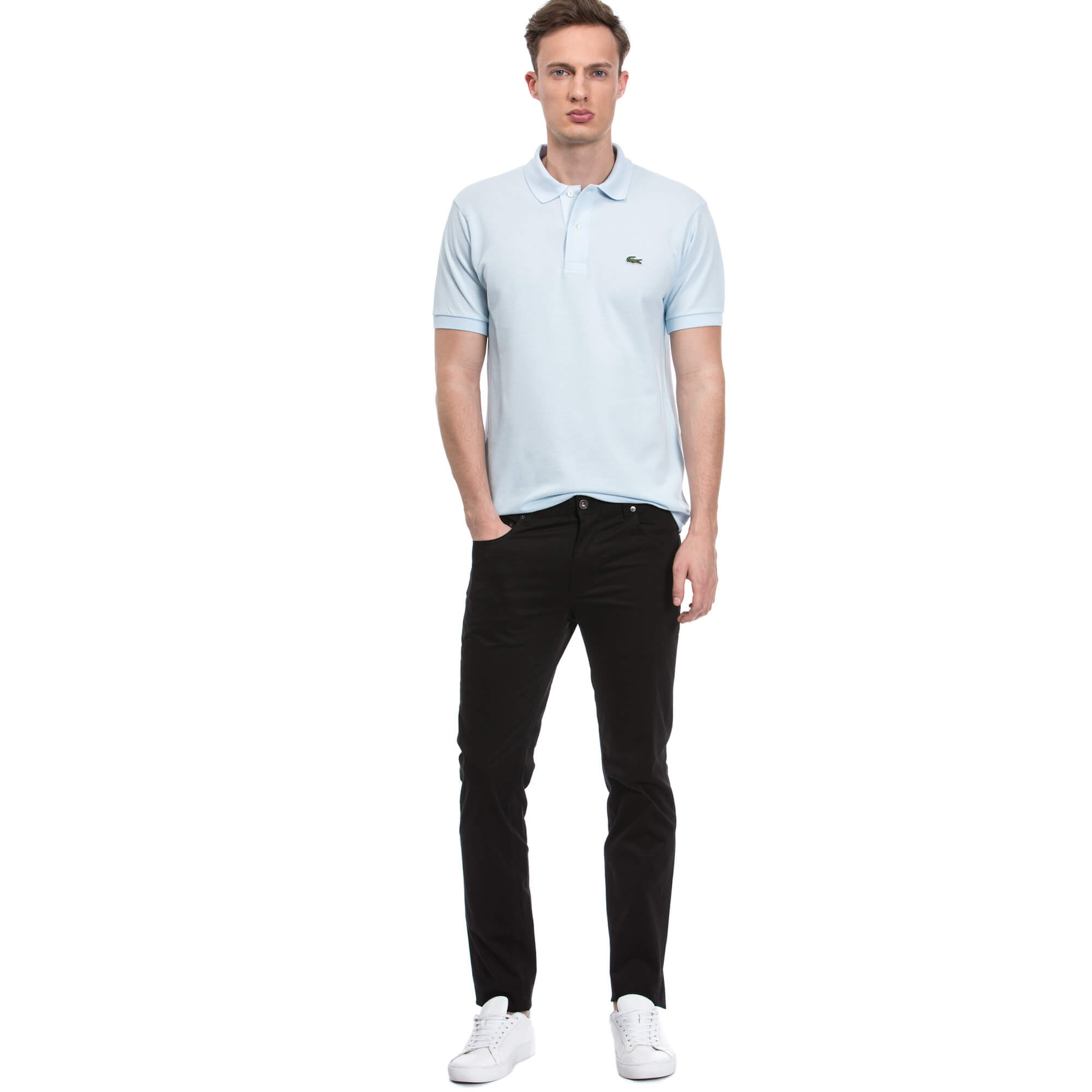 Lacoste Erkek Slim Fit Siyah Pantolon