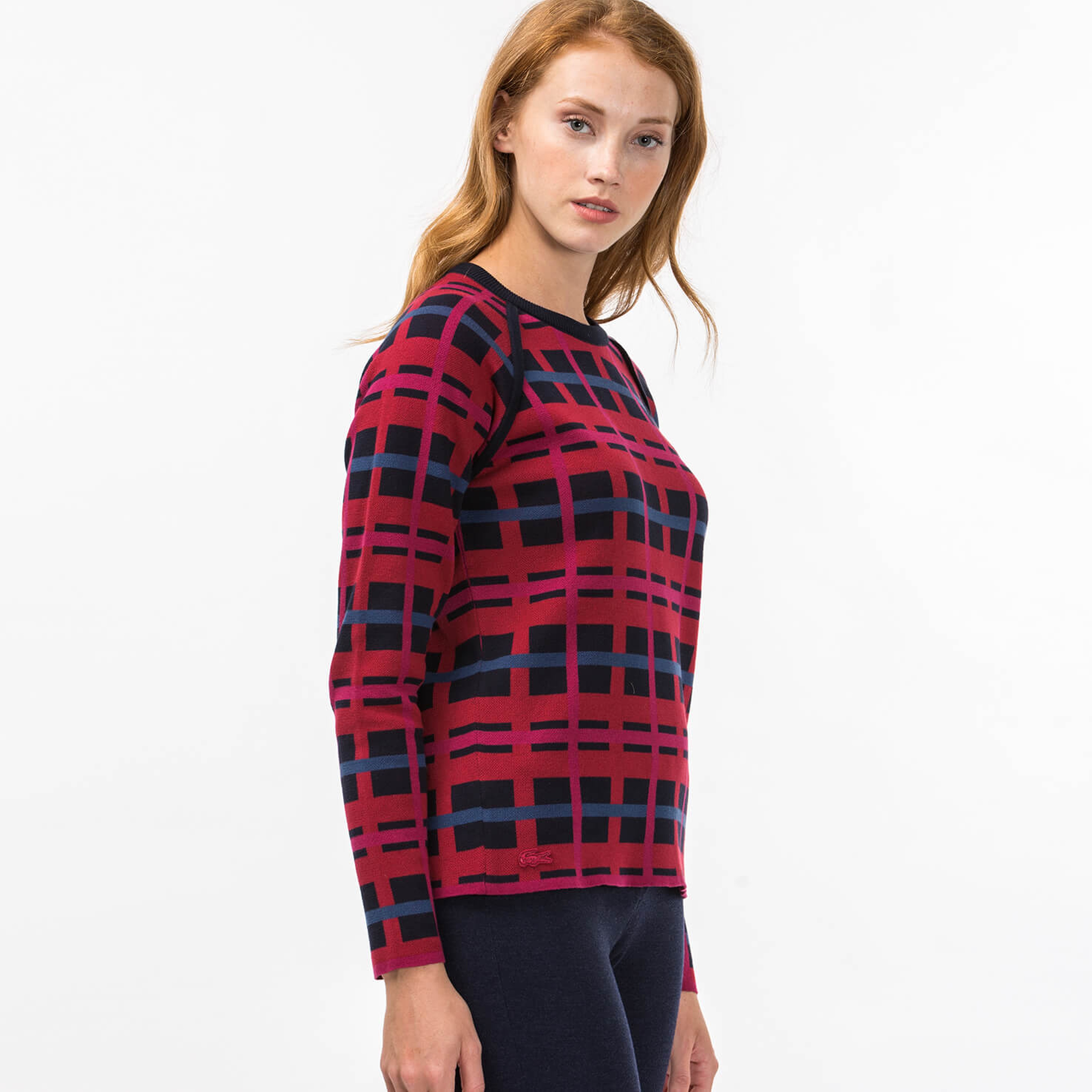 Lacoste Kadın Bordo Triko