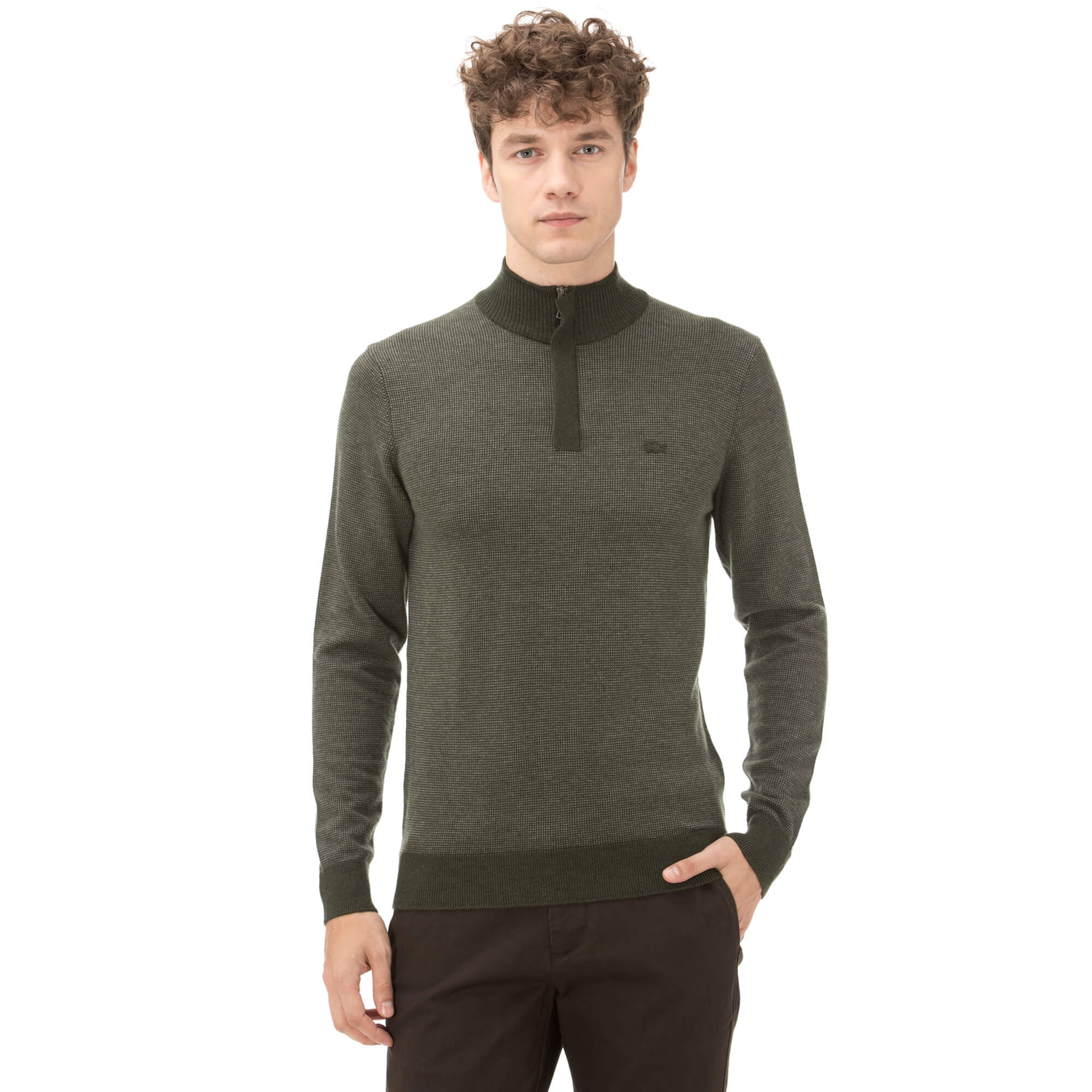 Lacoste Erkek Yeşil Triko