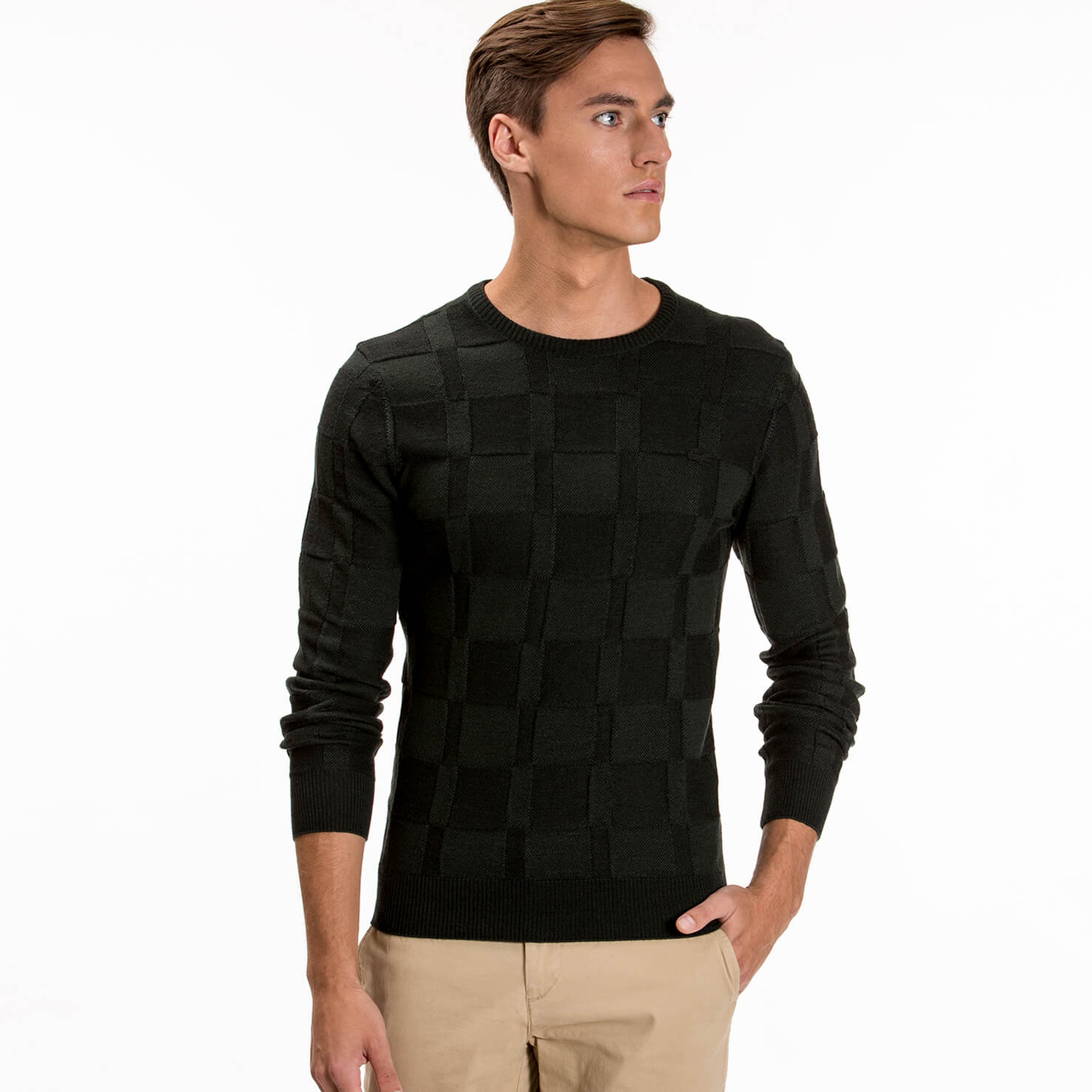 Lacoste Erkek Yeşil Triko