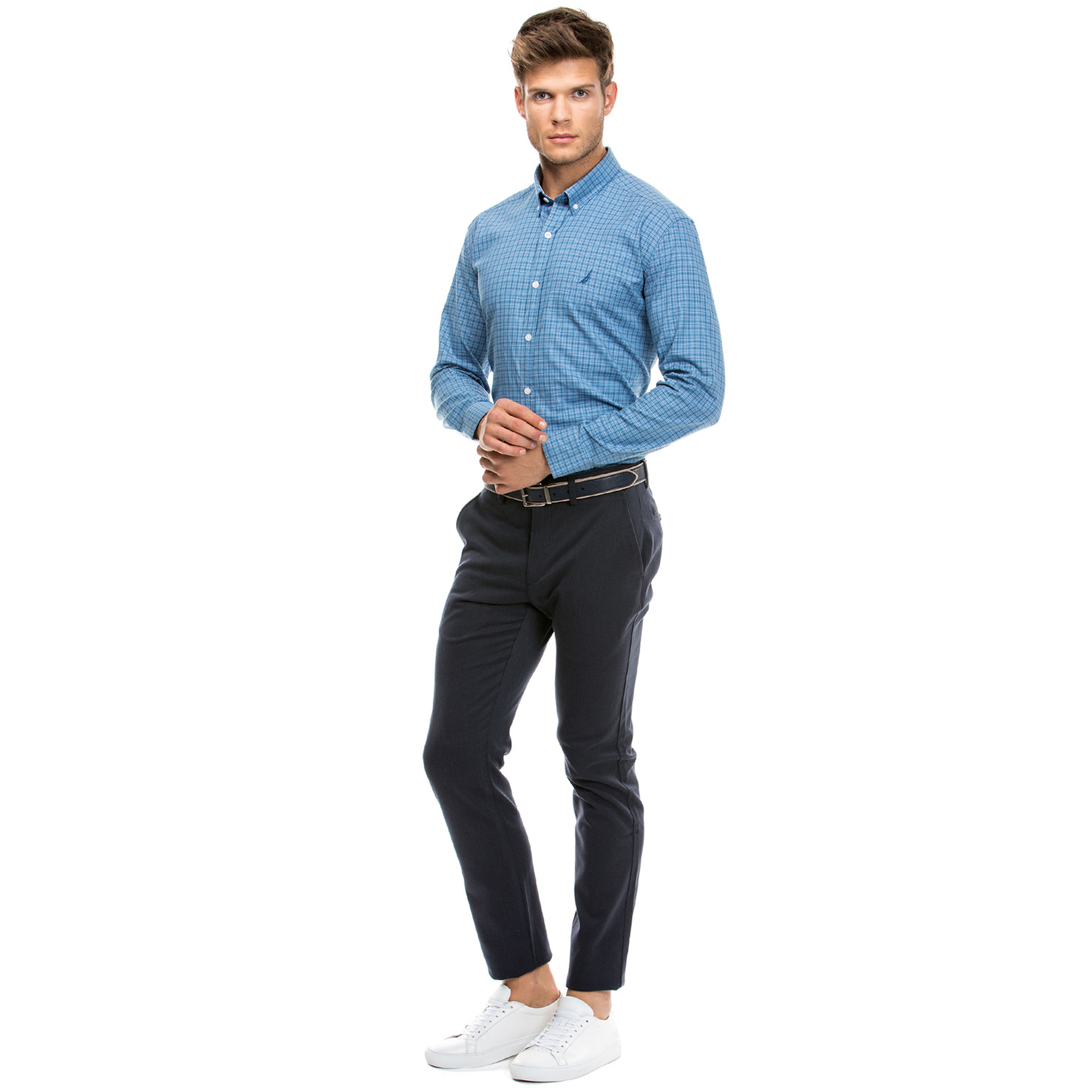 Nautica Erkek Lacivert Regular Fit Pantolon