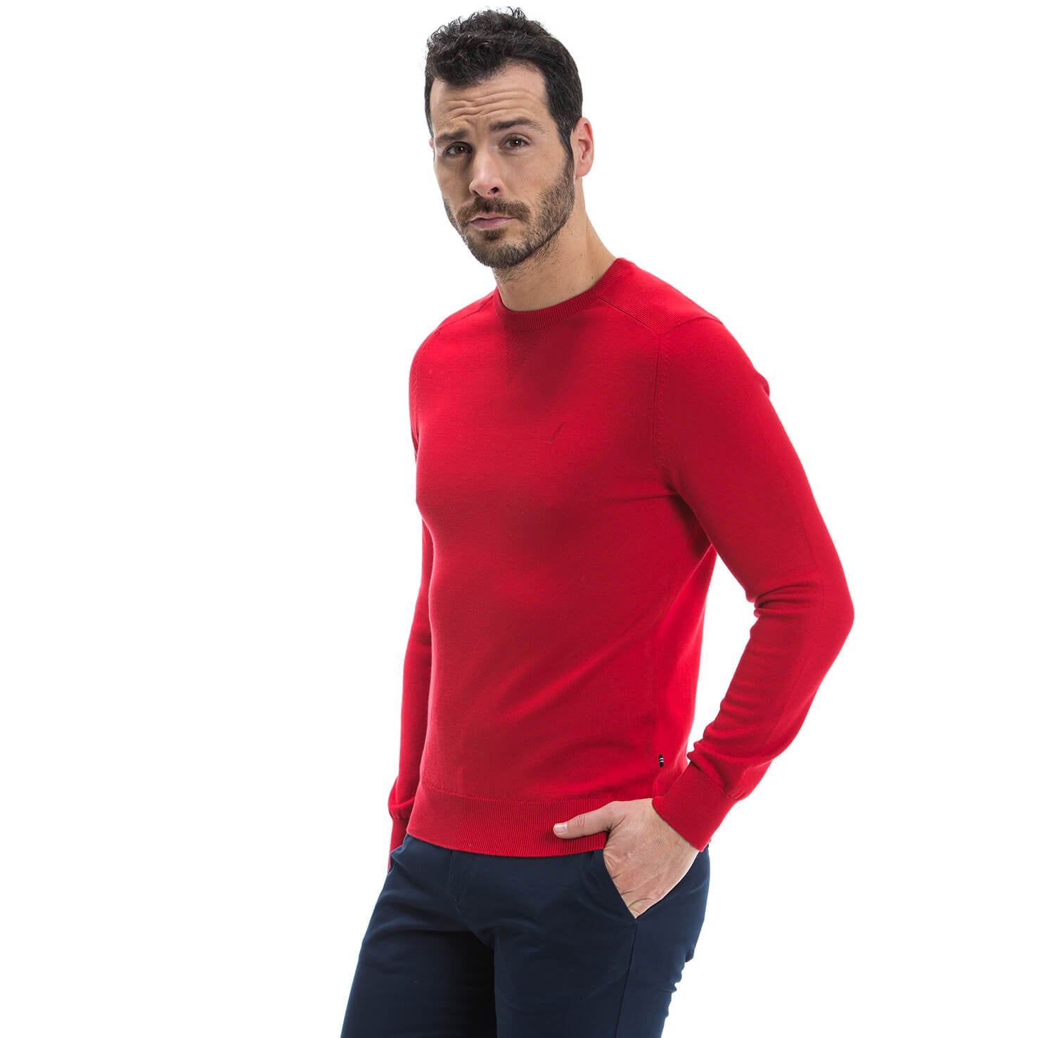 Nautica Erkek Kırmızı Triko