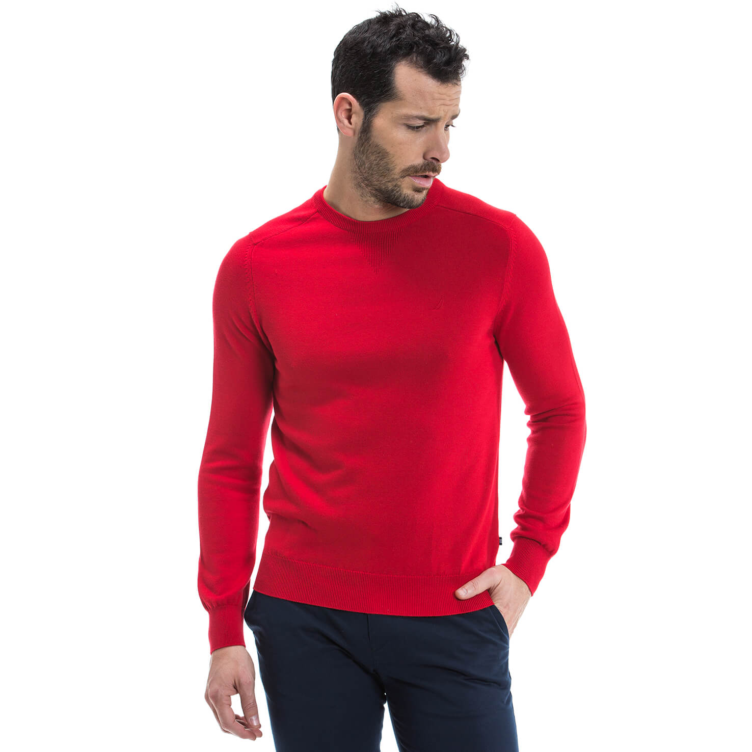 Nautica Erkek Kırmızı Triko