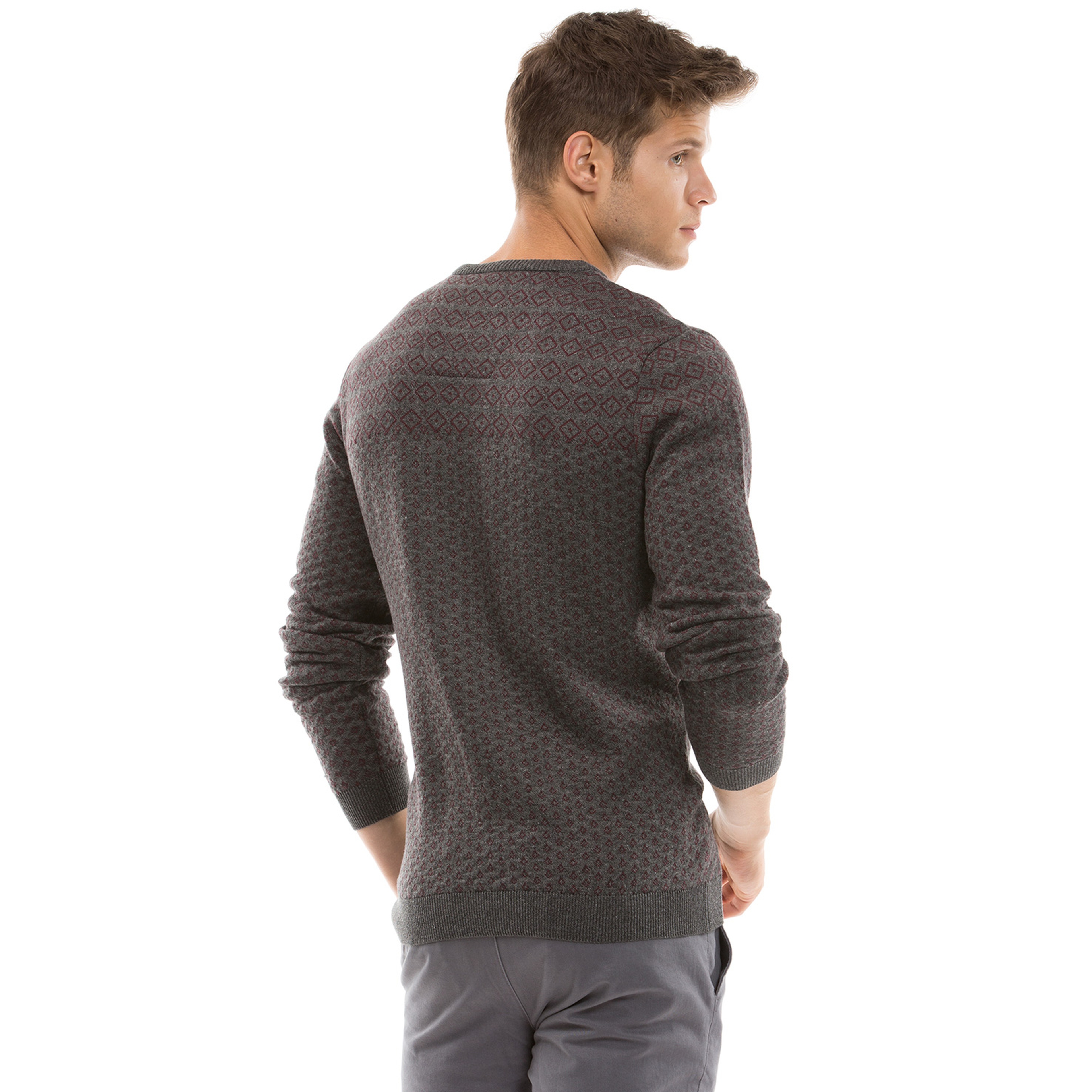 Nautica Erkek Siyah Regular Fit Triko