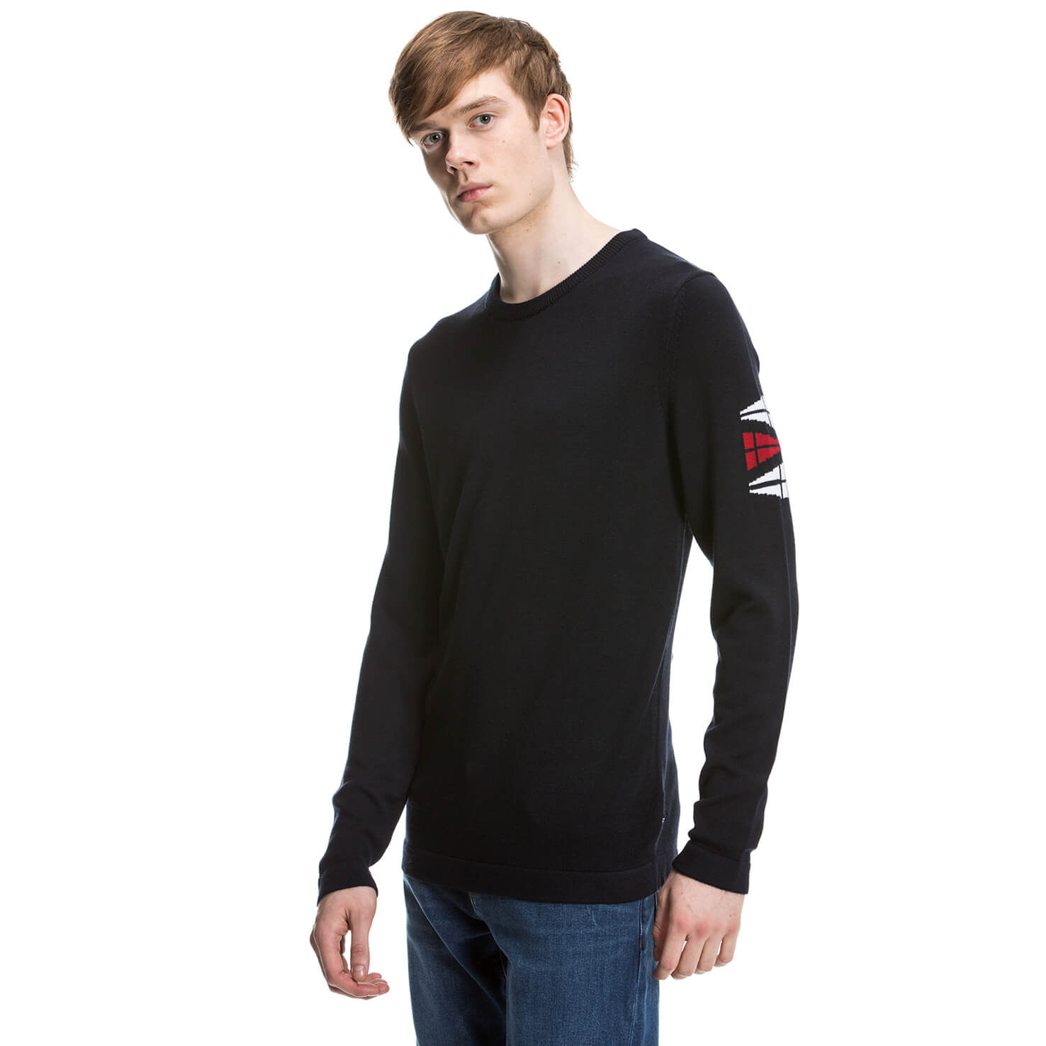 Nautica Erkek Lacivert Regular Fit Triko