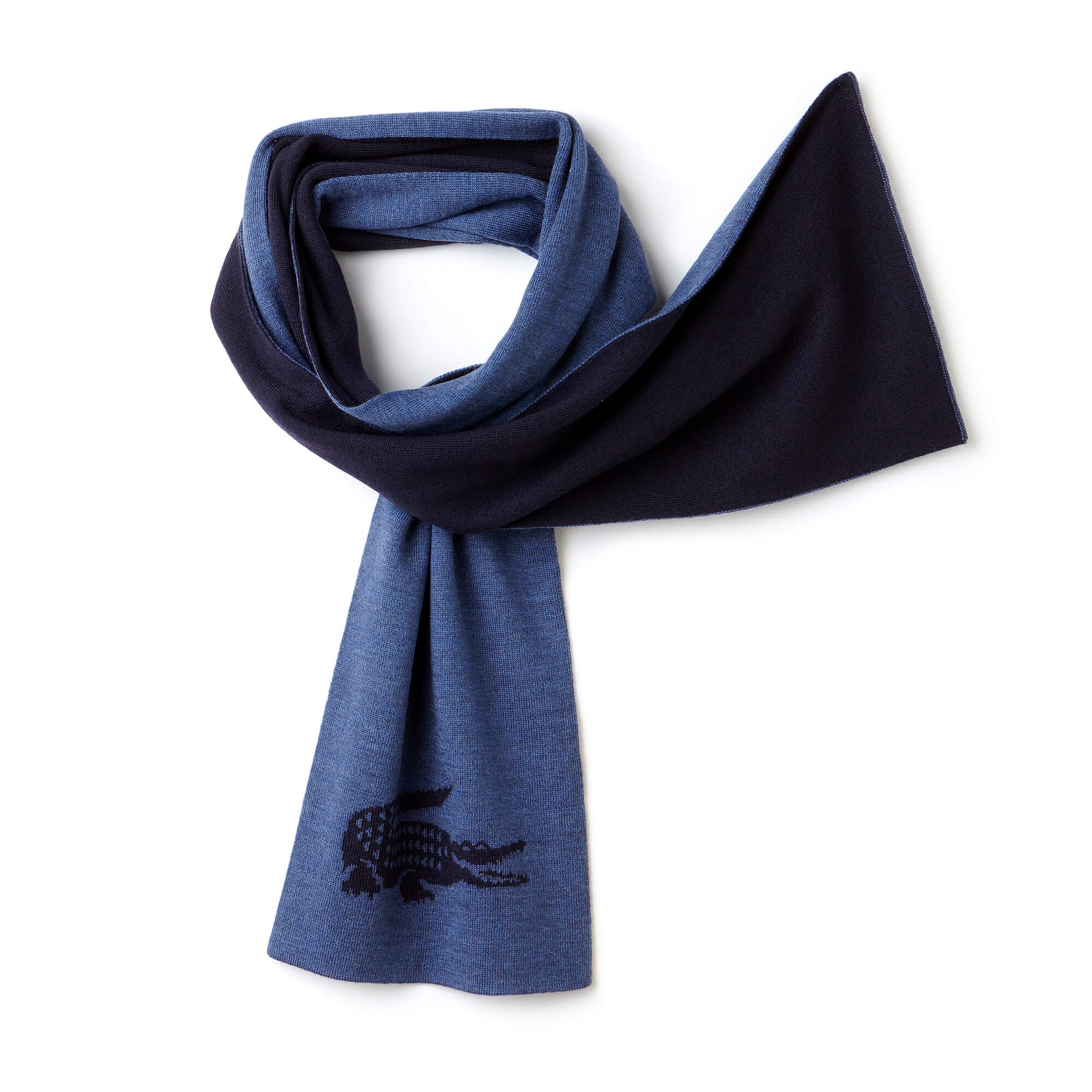 Lacoste Erkek Mavi Atkı