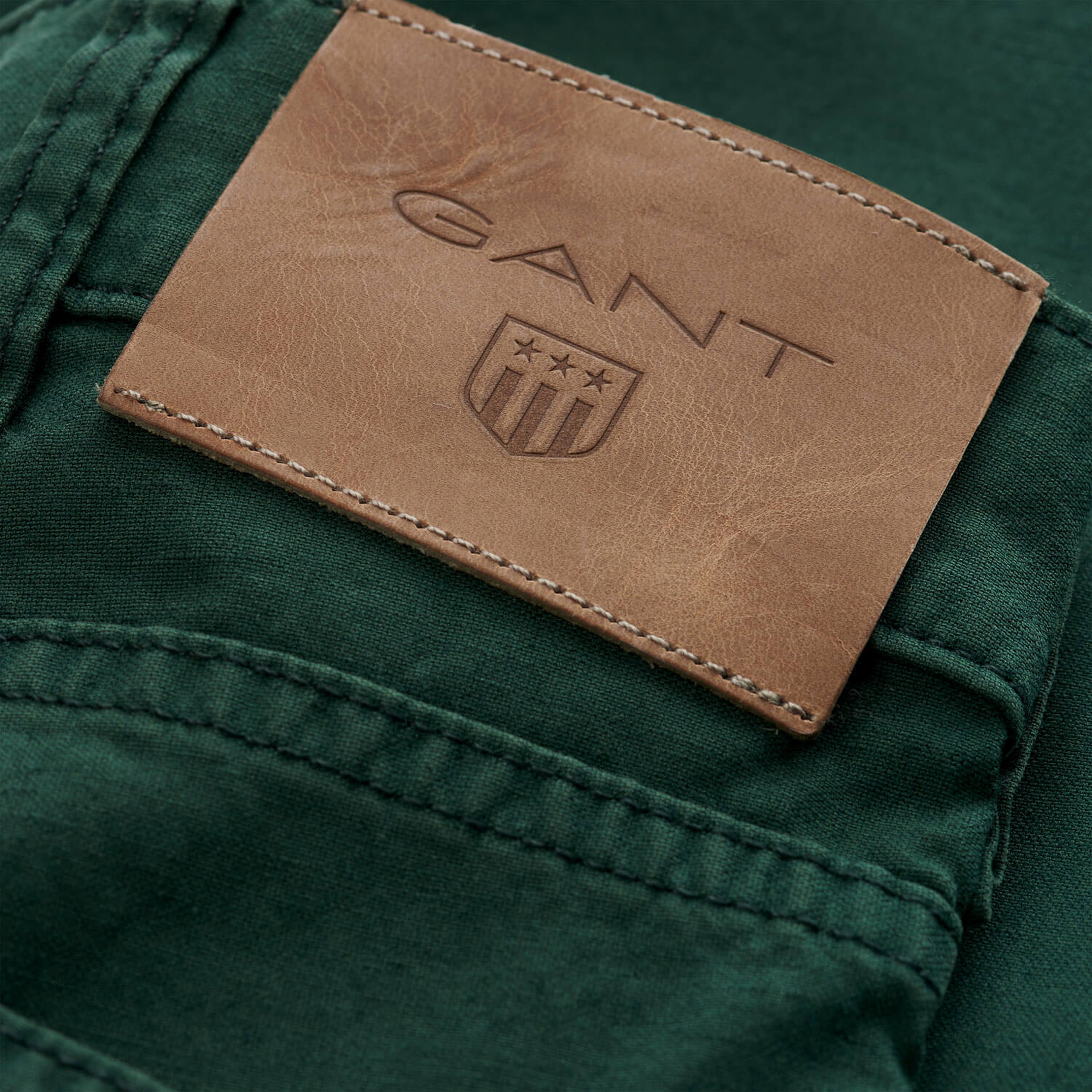 Gant Erkek Yeşil Regular Fit Pantolon
