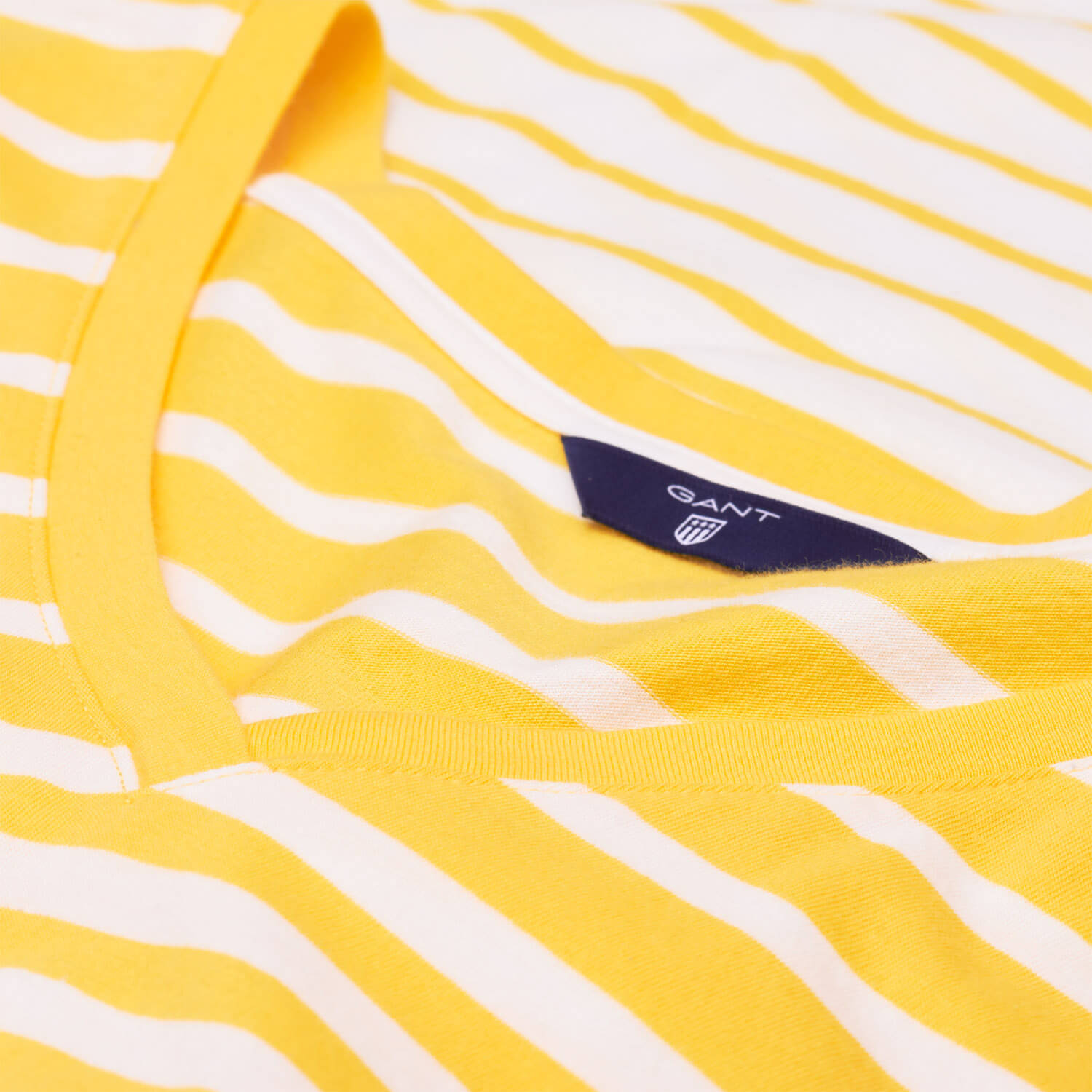 Gant Kadın Sarı Slim Fit Bluz