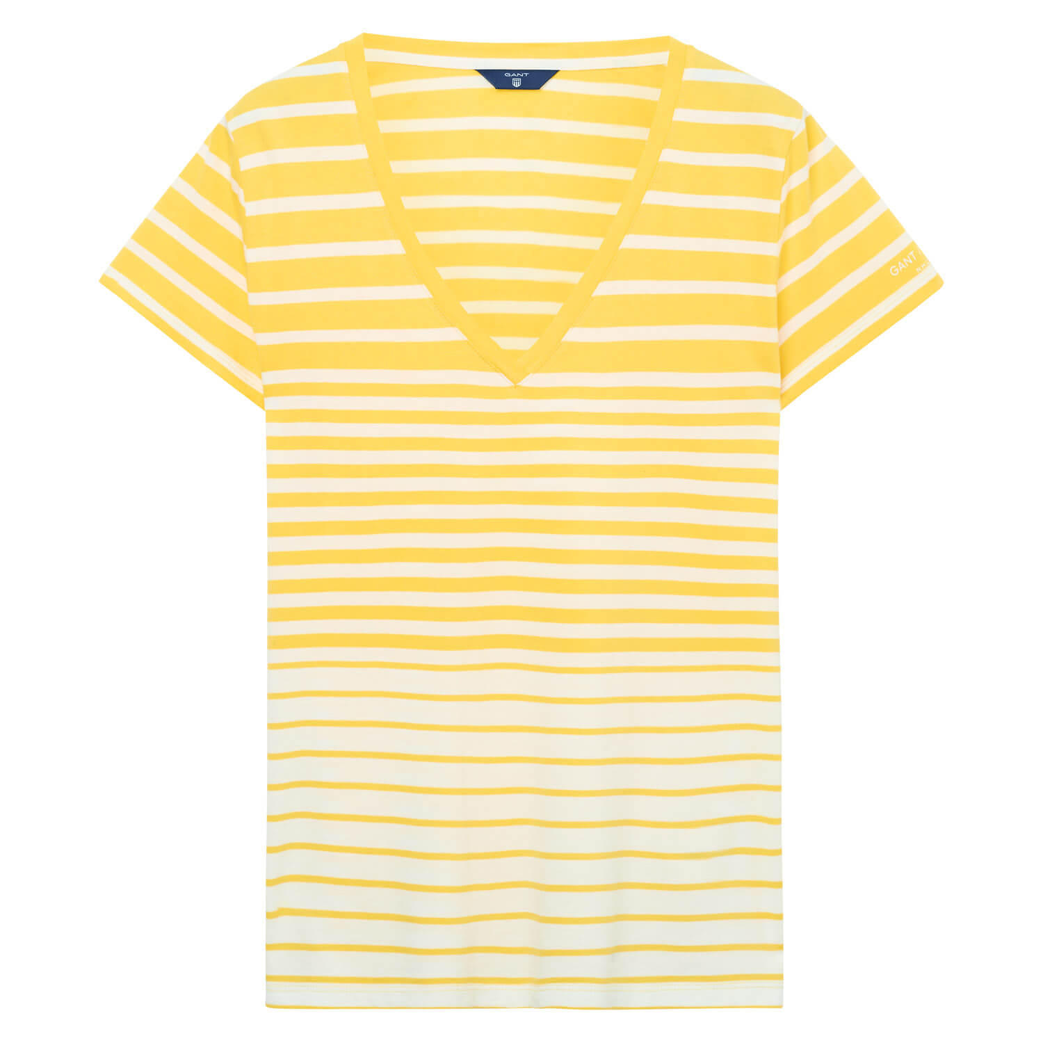 Gant Kadın Sarı Slim Fit Bluz