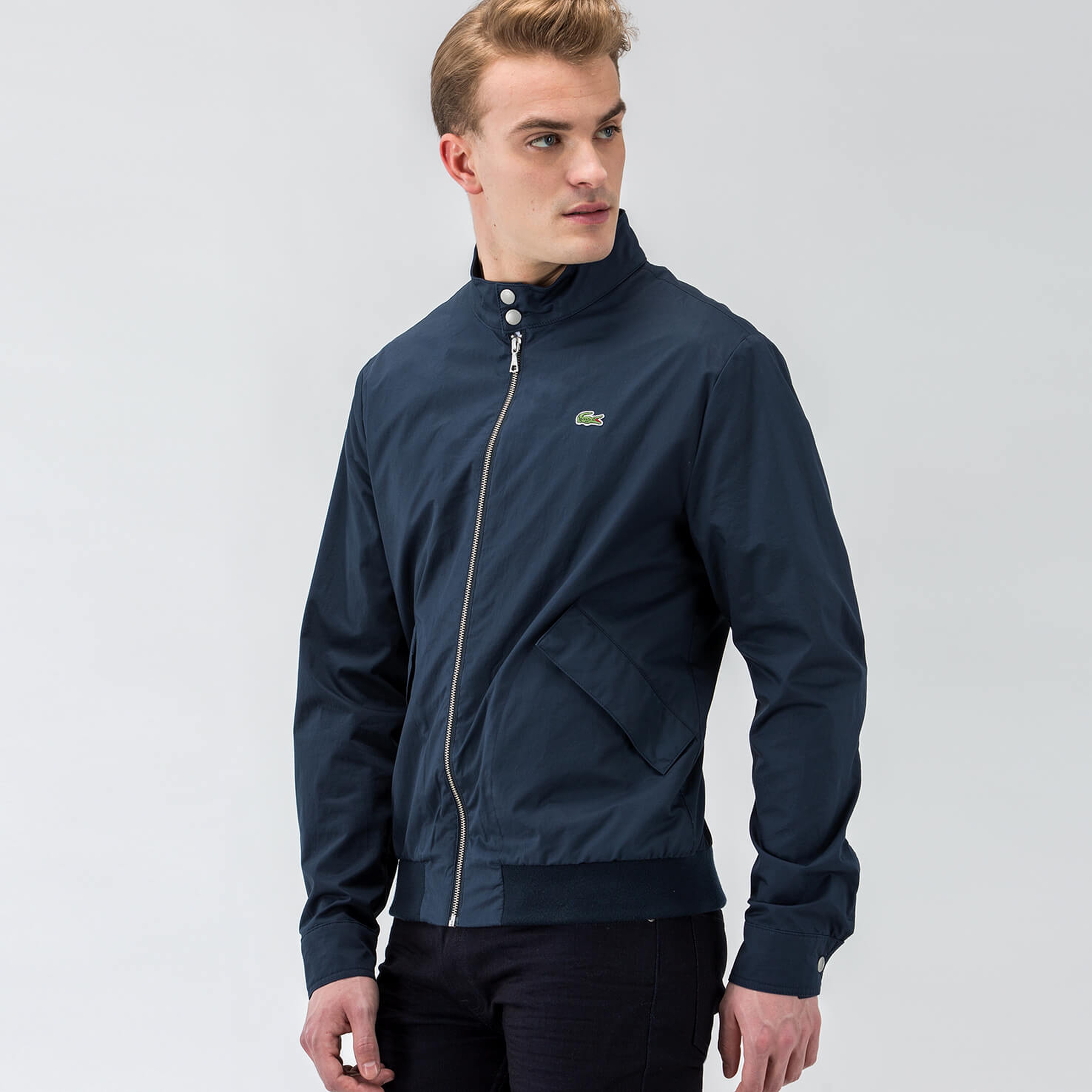 Lacoste Erkek Regular Fit Lacivert Mont