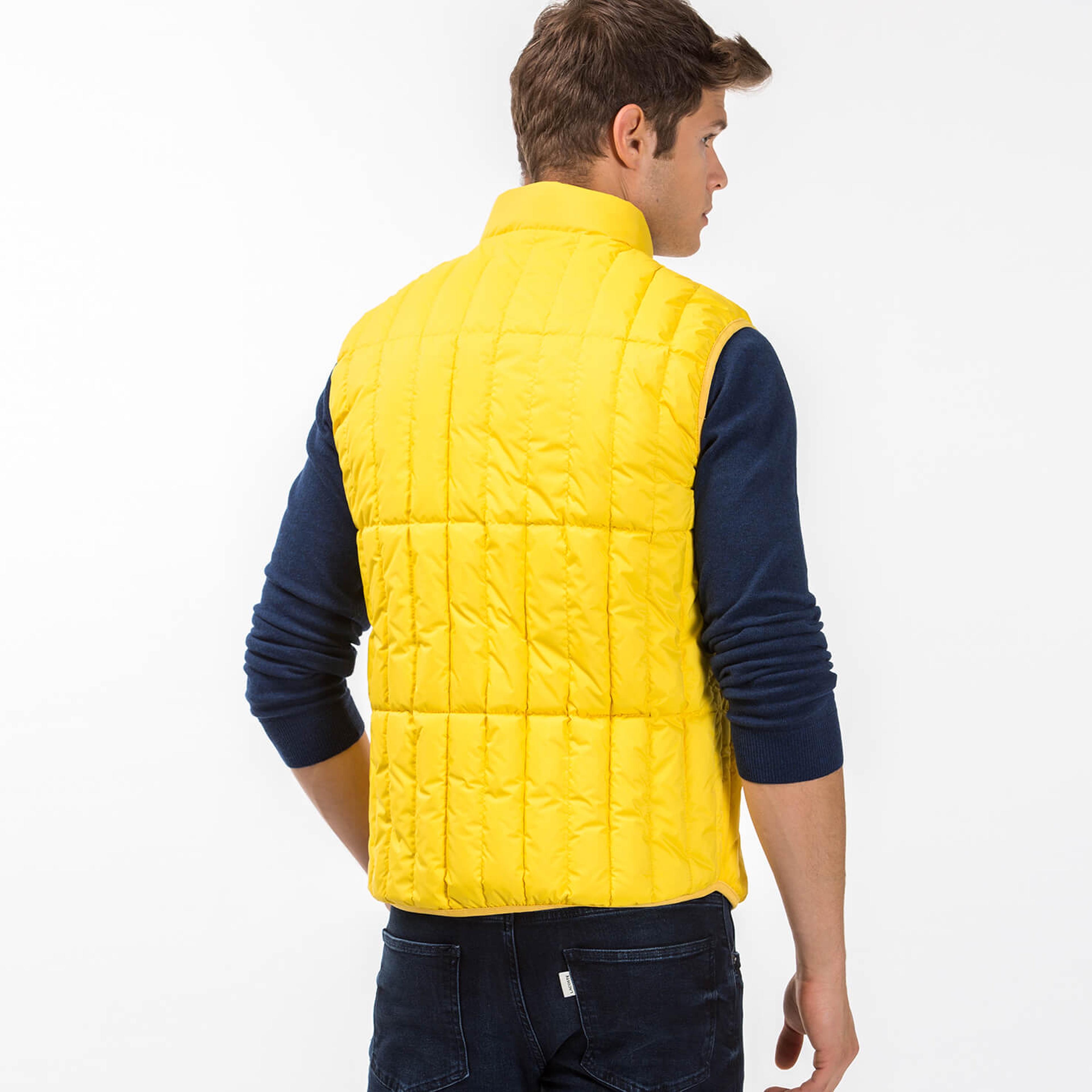 Lacoste Erkek Sarı Yelek