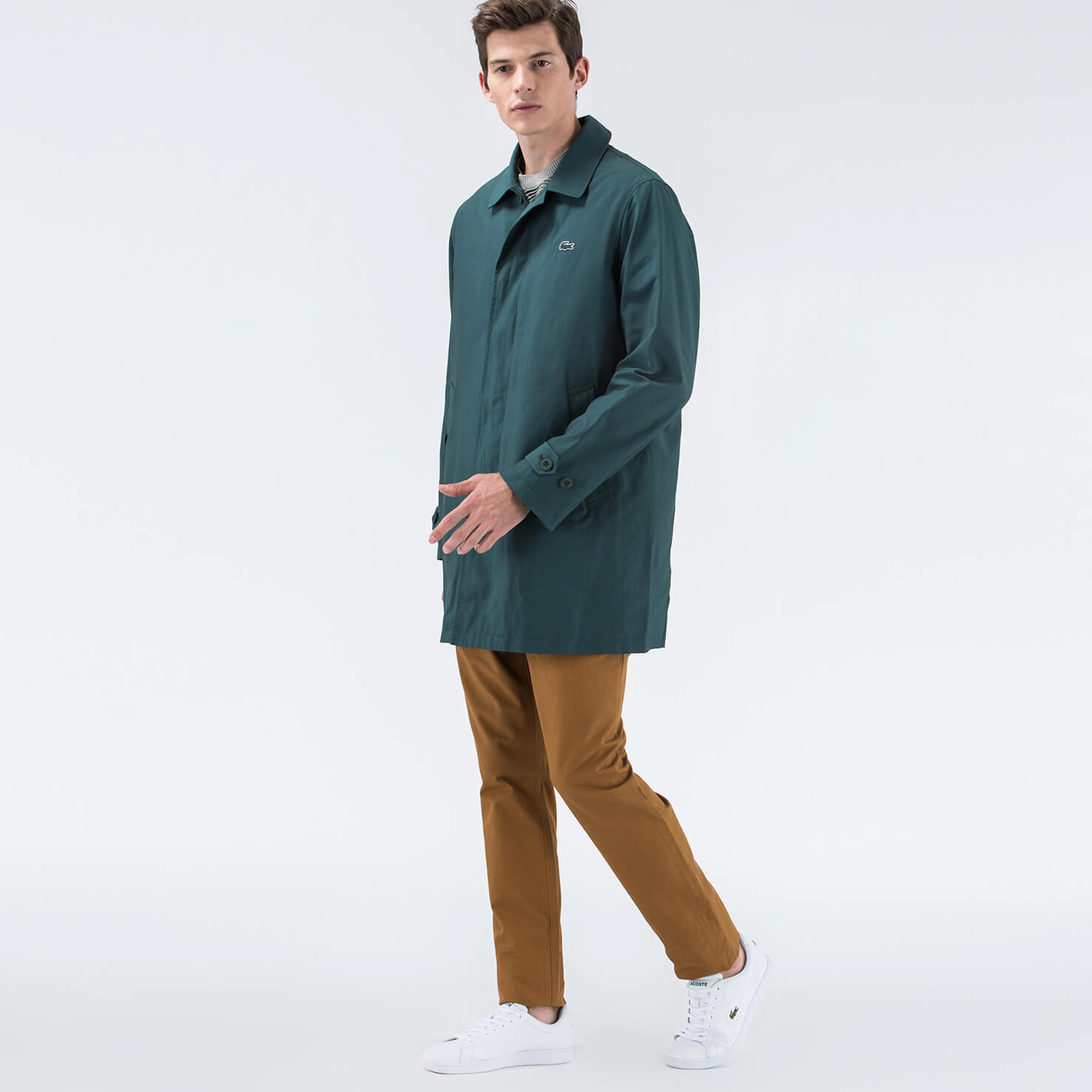 Lacoste Erkek Yeşil Mont