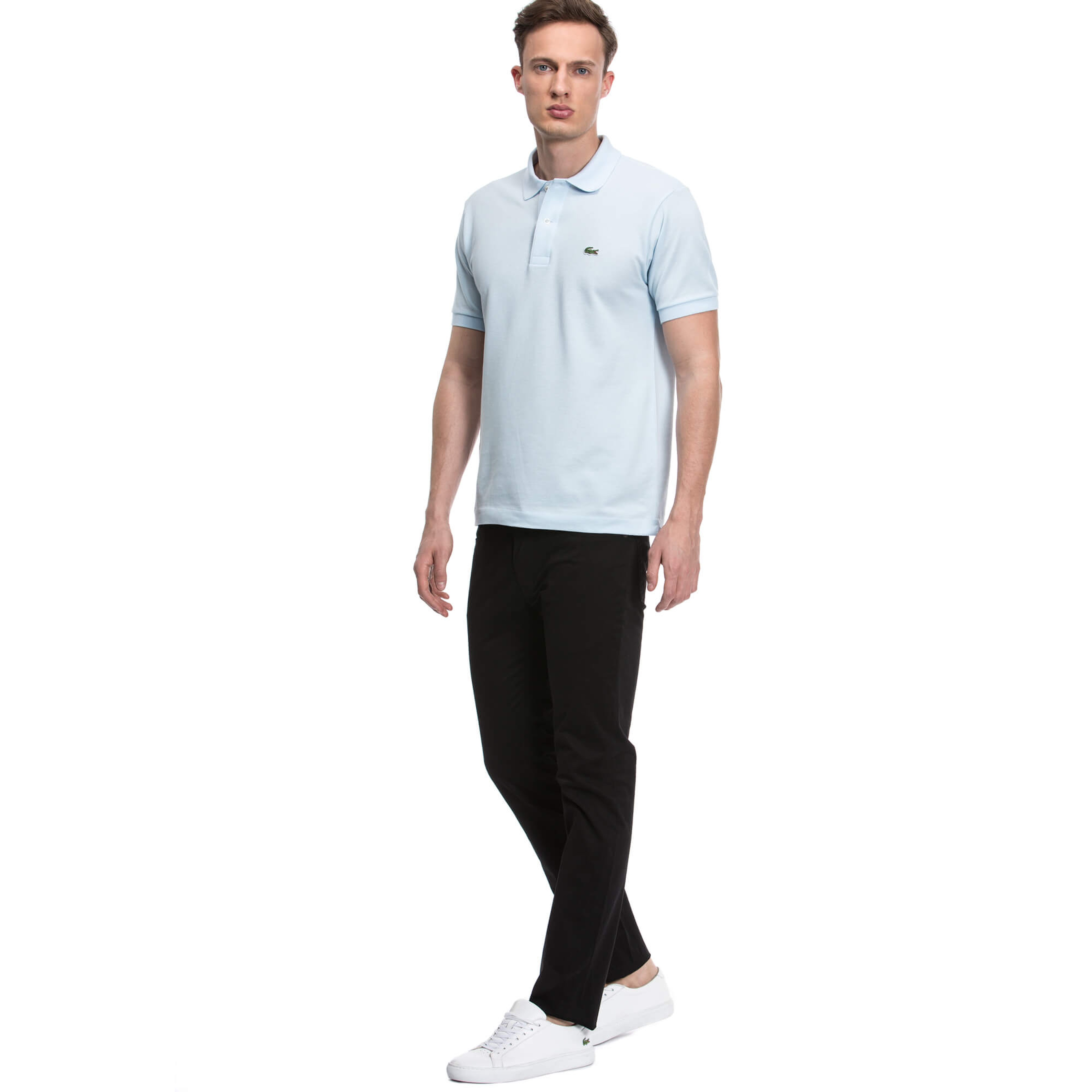 Lacoste Erkek Slim Fit Siyah Pantolon