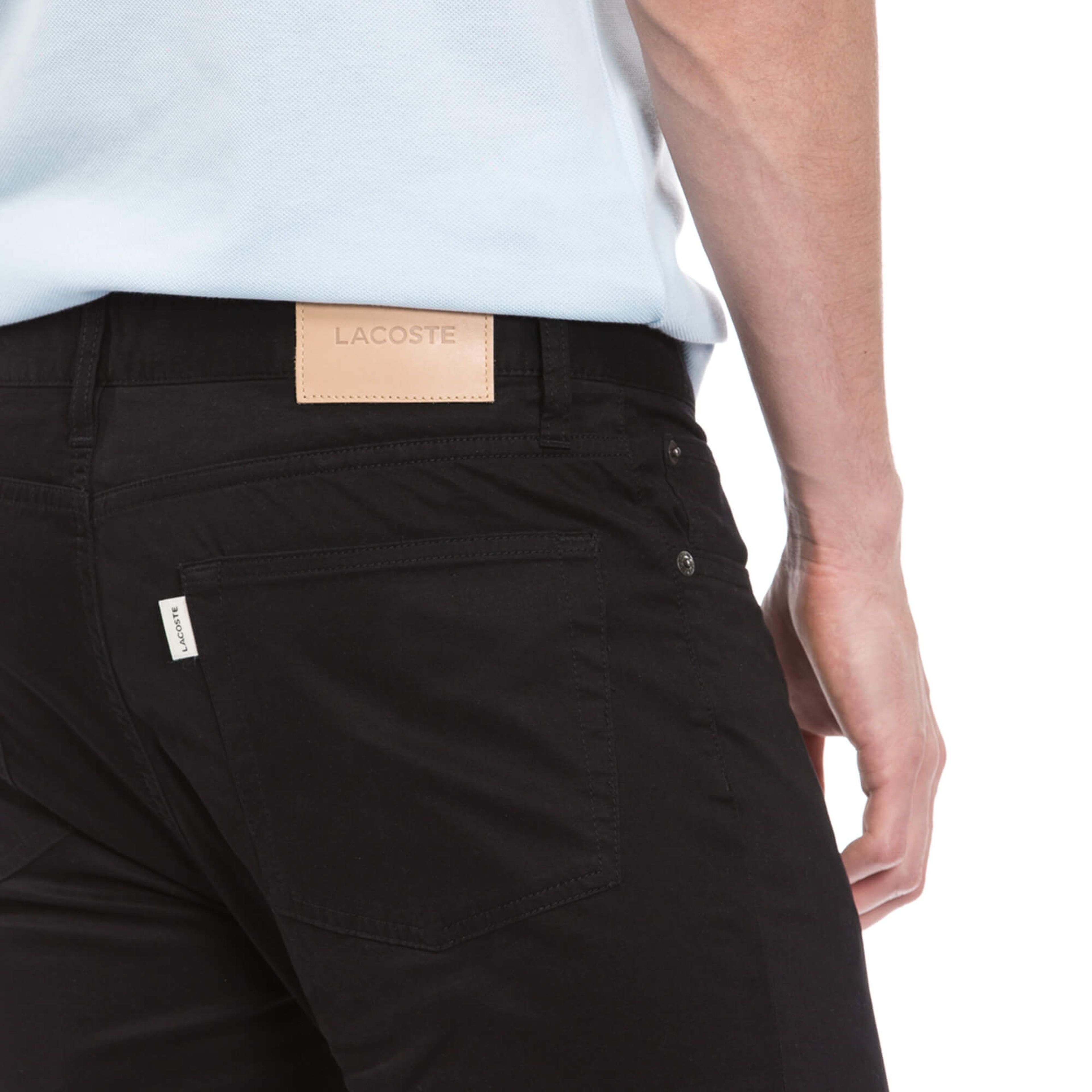 Lacoste Erkek Slim Fit Siyah Pantolon