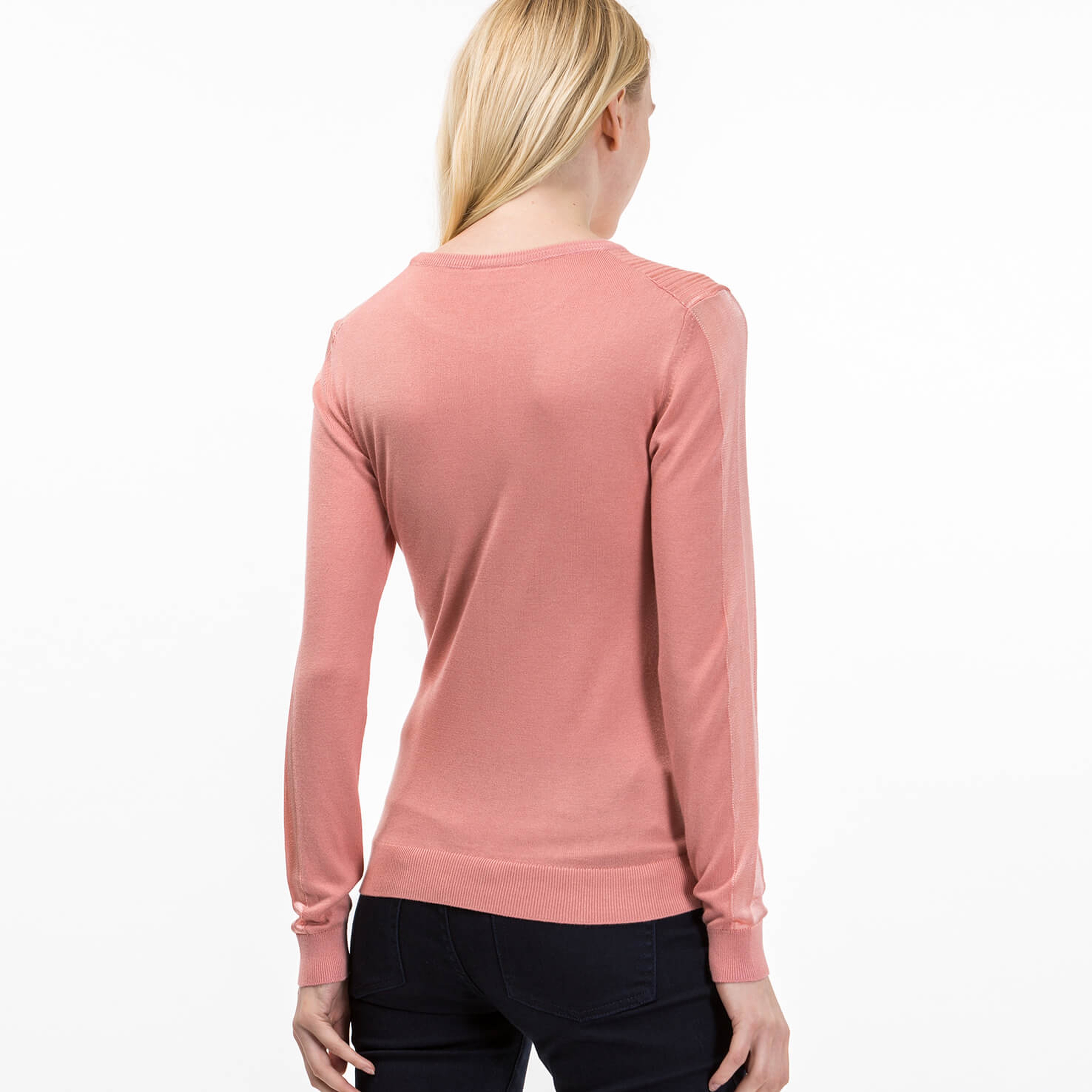 Lacoste Kadın Pembe Triko