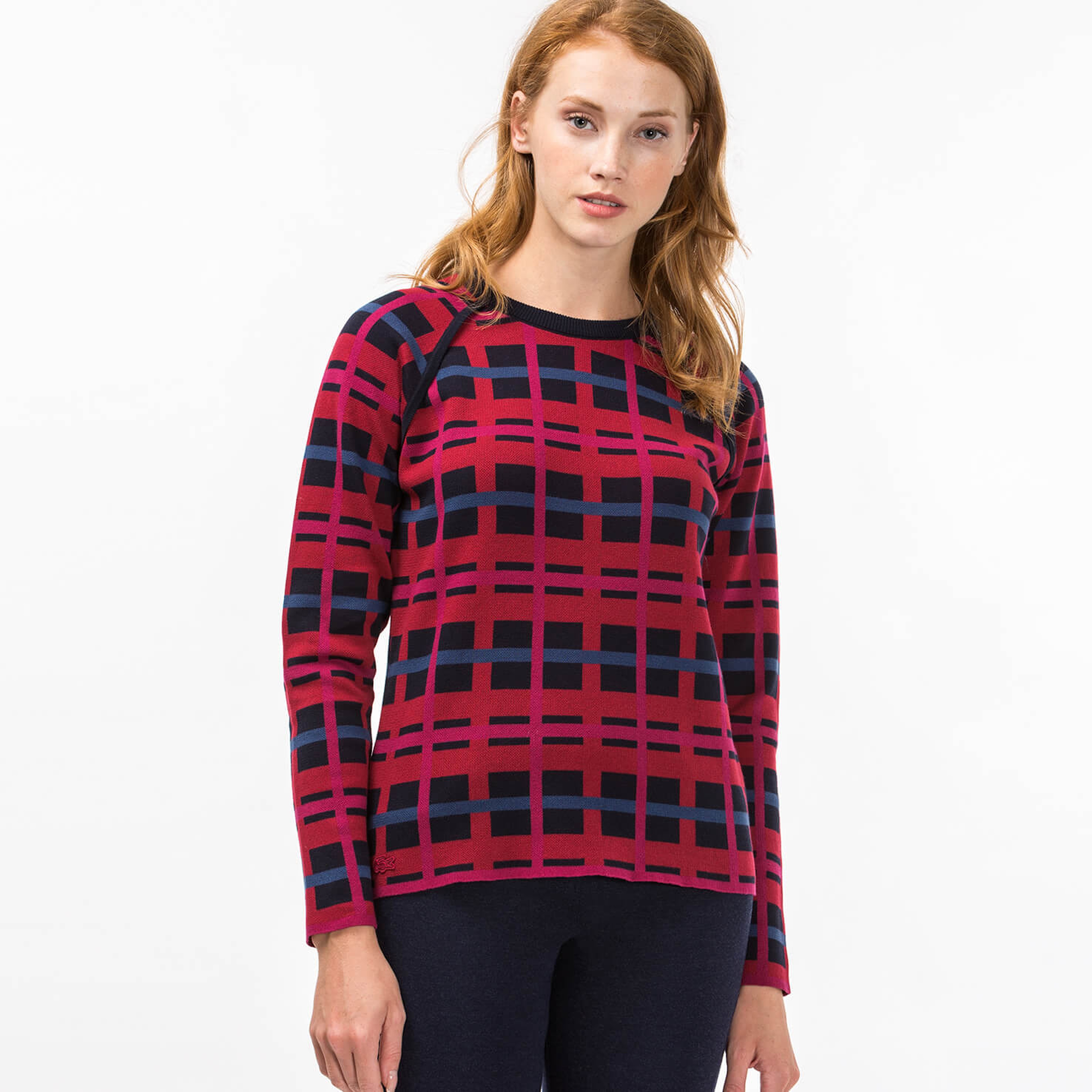 Lacoste Kadın Bordo Triko