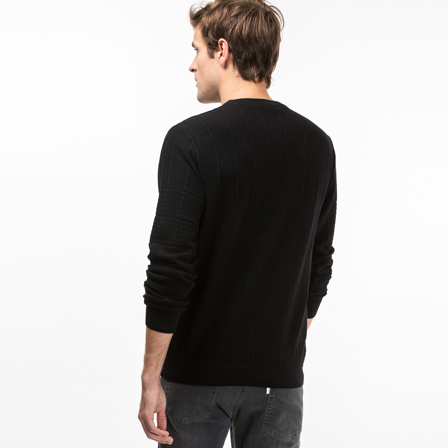 Lacoste Erkek Siyah Triko