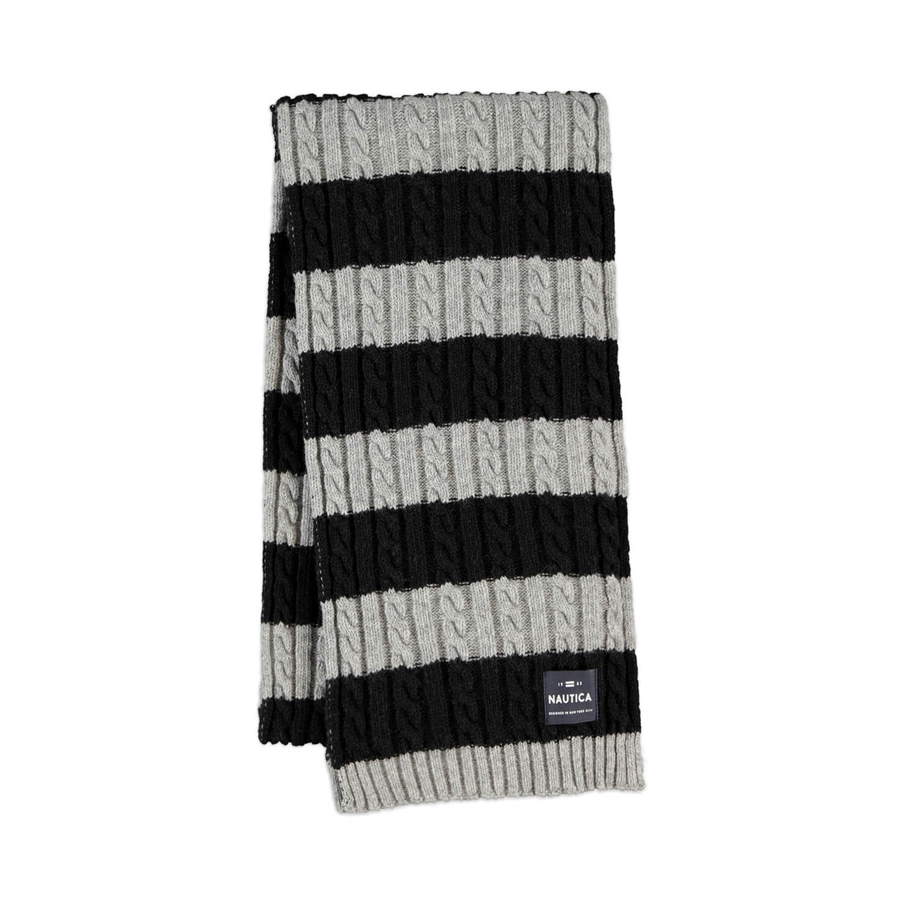 Nautica Erkek Siyah Atkı