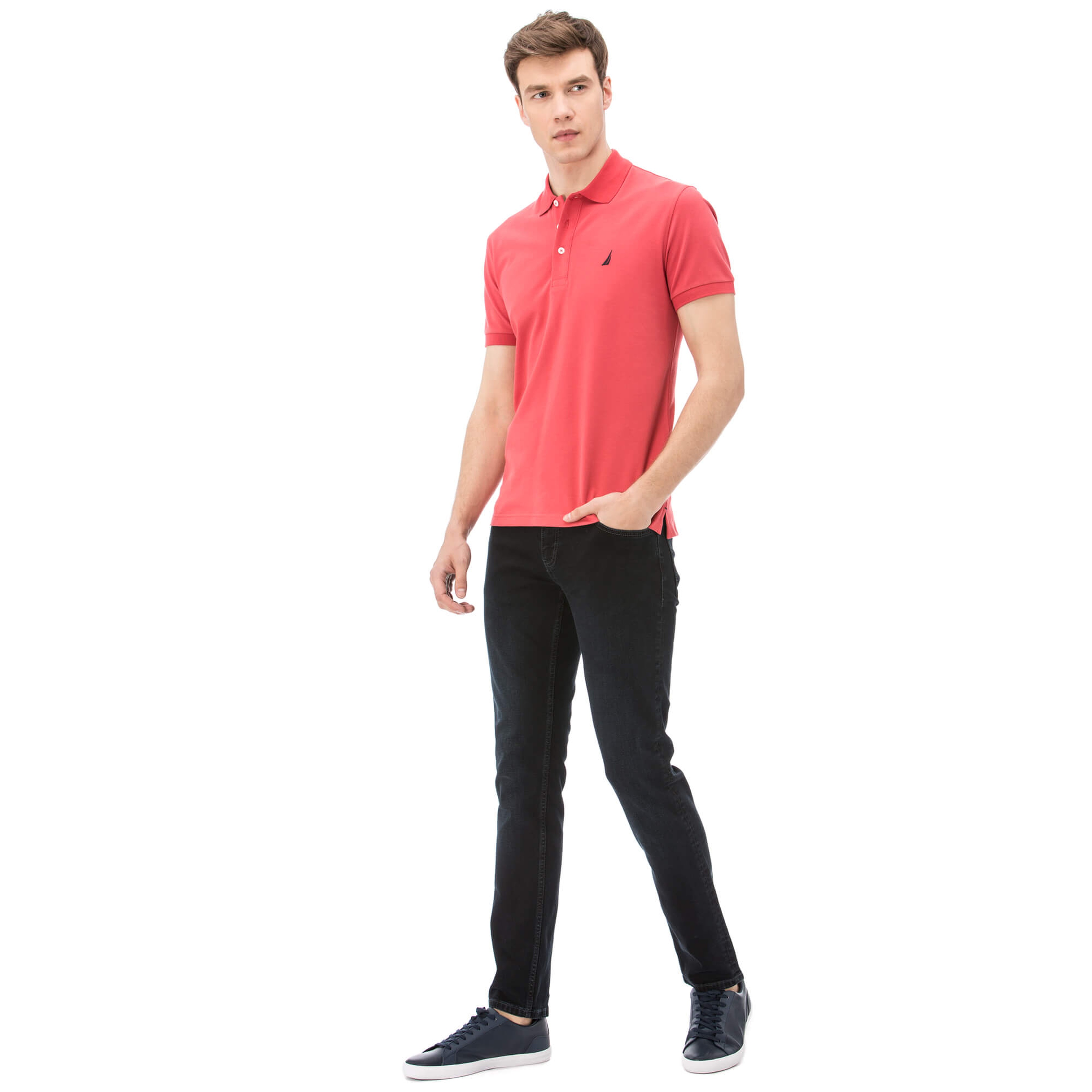 Nautica Erkek Siyah Slim Fit Pantolon