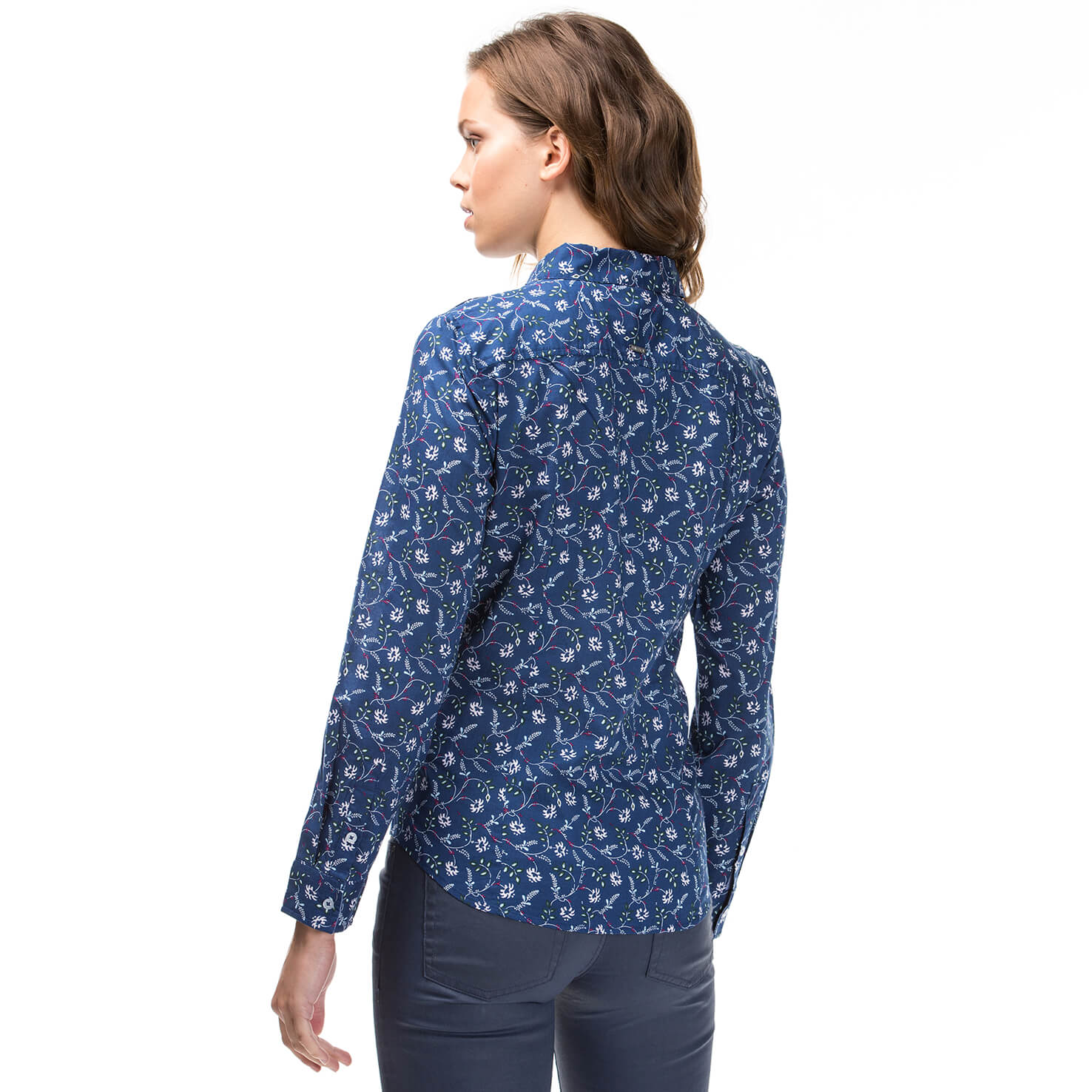 Nautica Kadın Mavi Gömlek