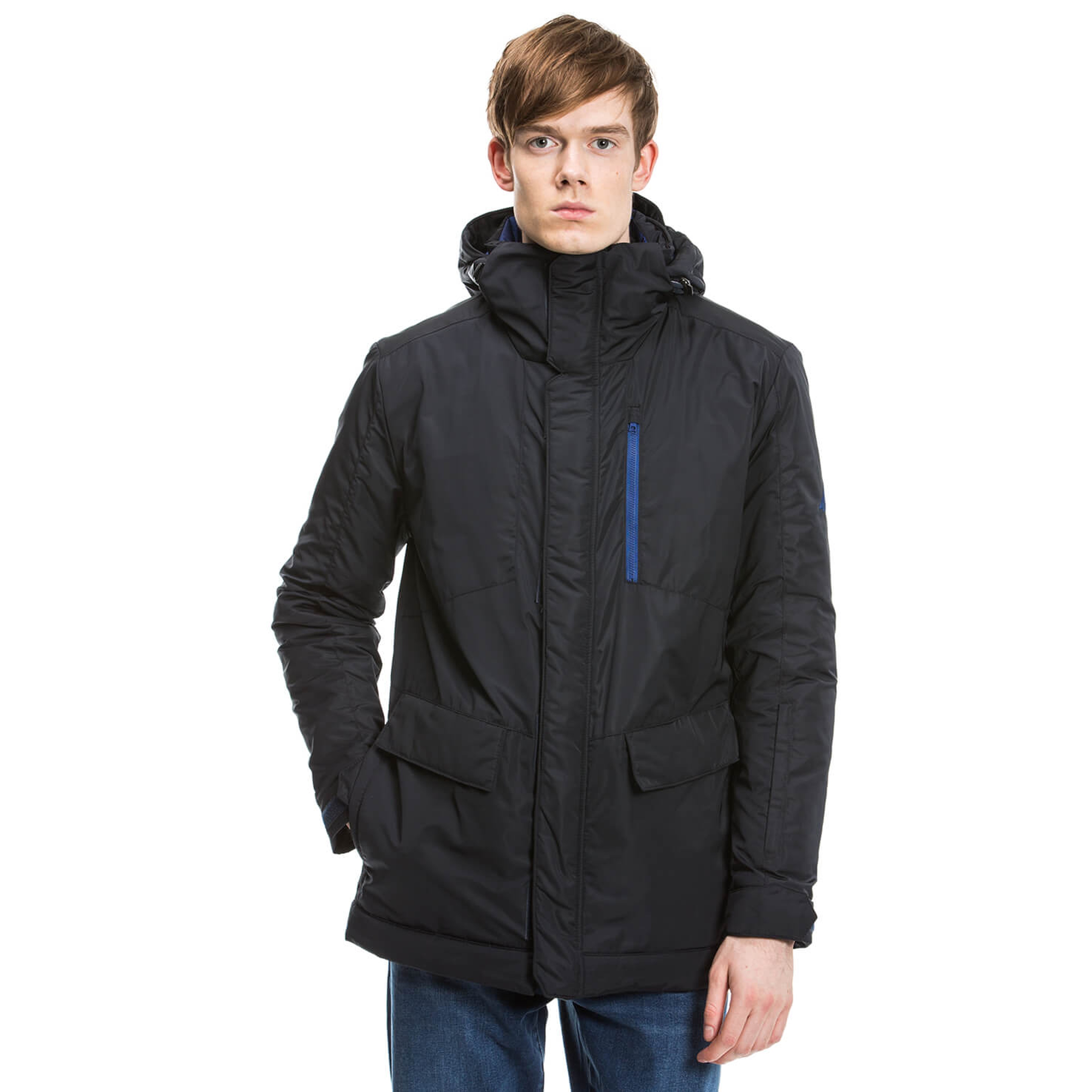 Nautica Erkek Lacivert Regular Fit Mont