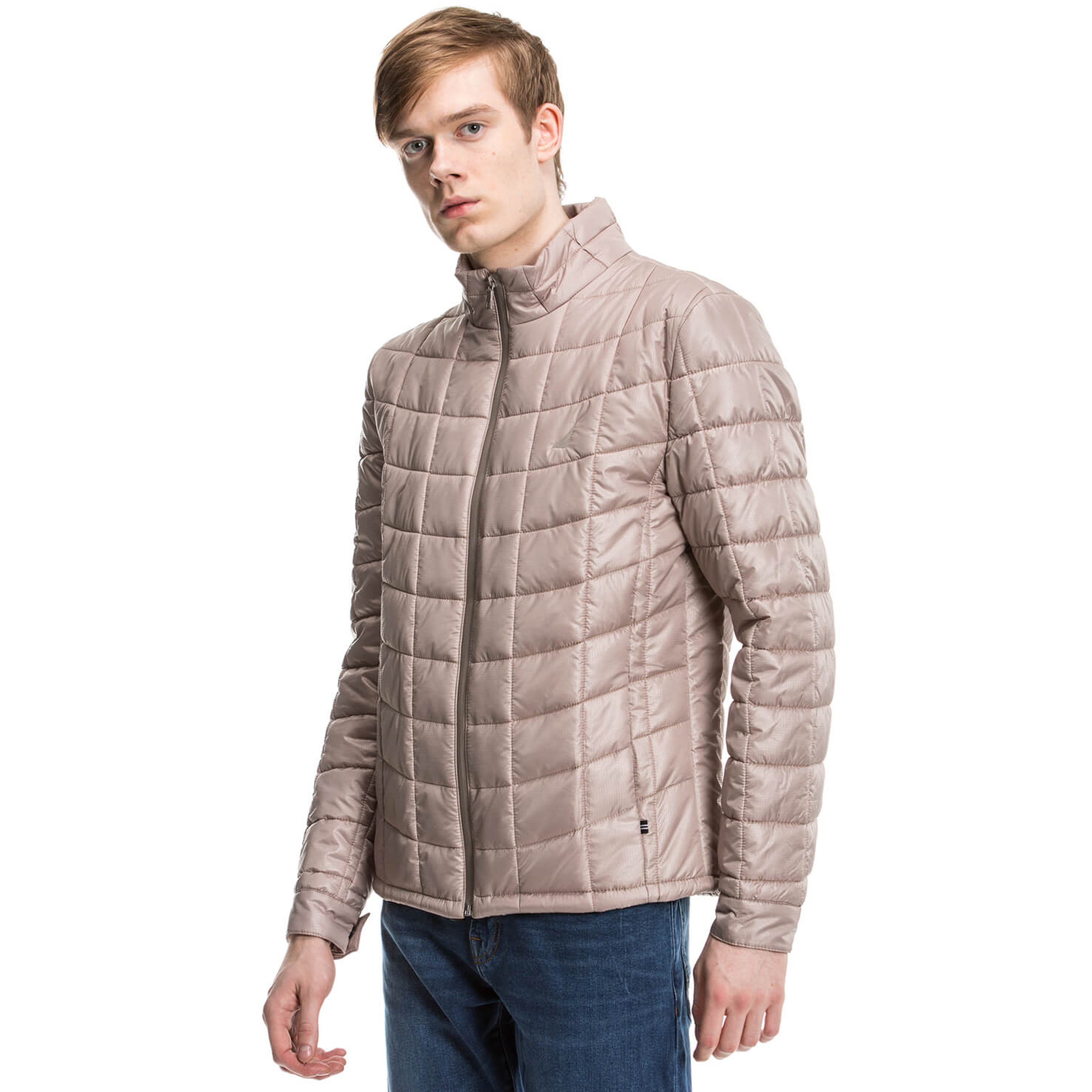 Nautica Erkek Bej Regular Fit Mont