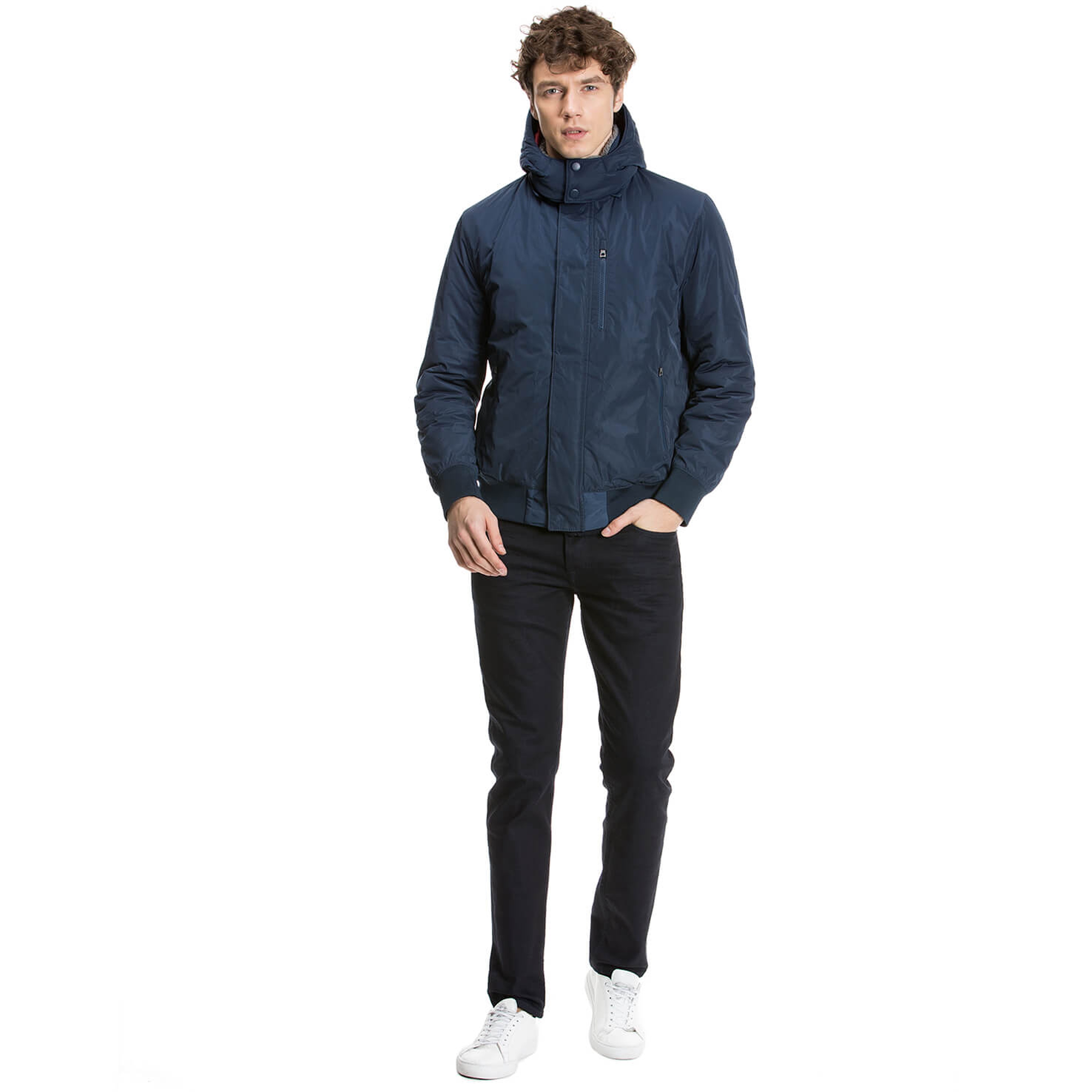 Nautica Erkek Lacivert Regular Fit Mont
