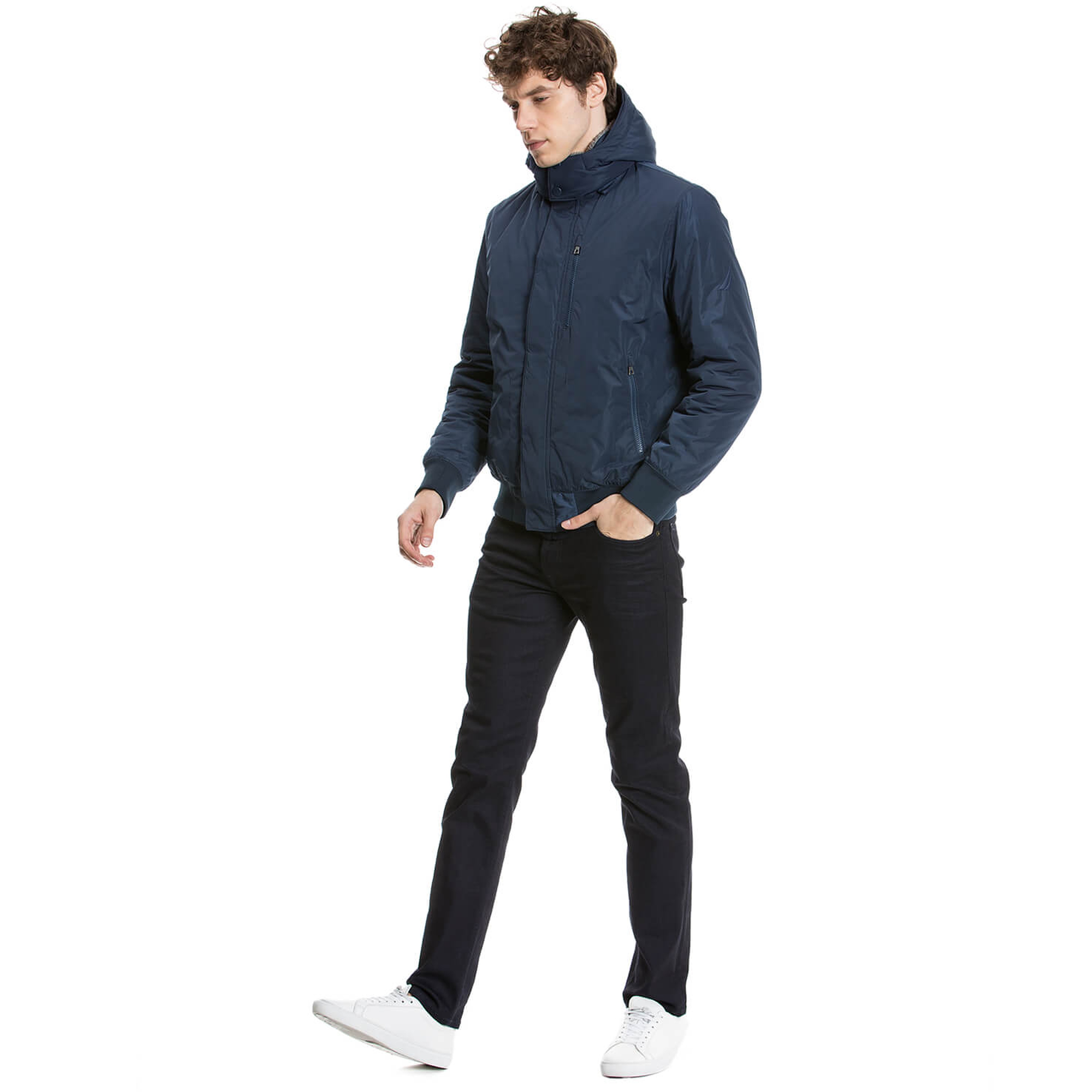 Nautica Erkek Lacivert Regular Fit Mont