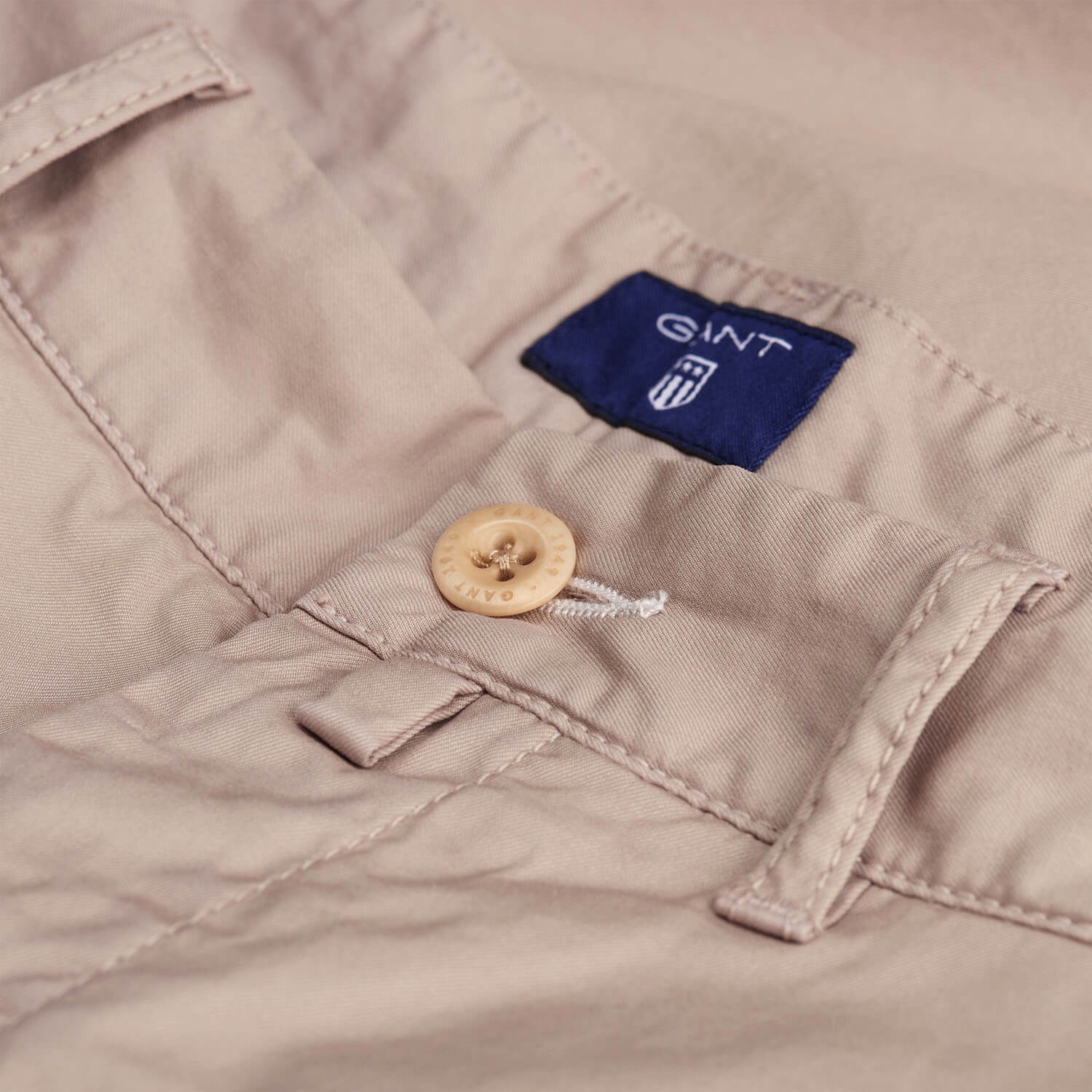 GANT Erkek Bej Regular Fit Şort