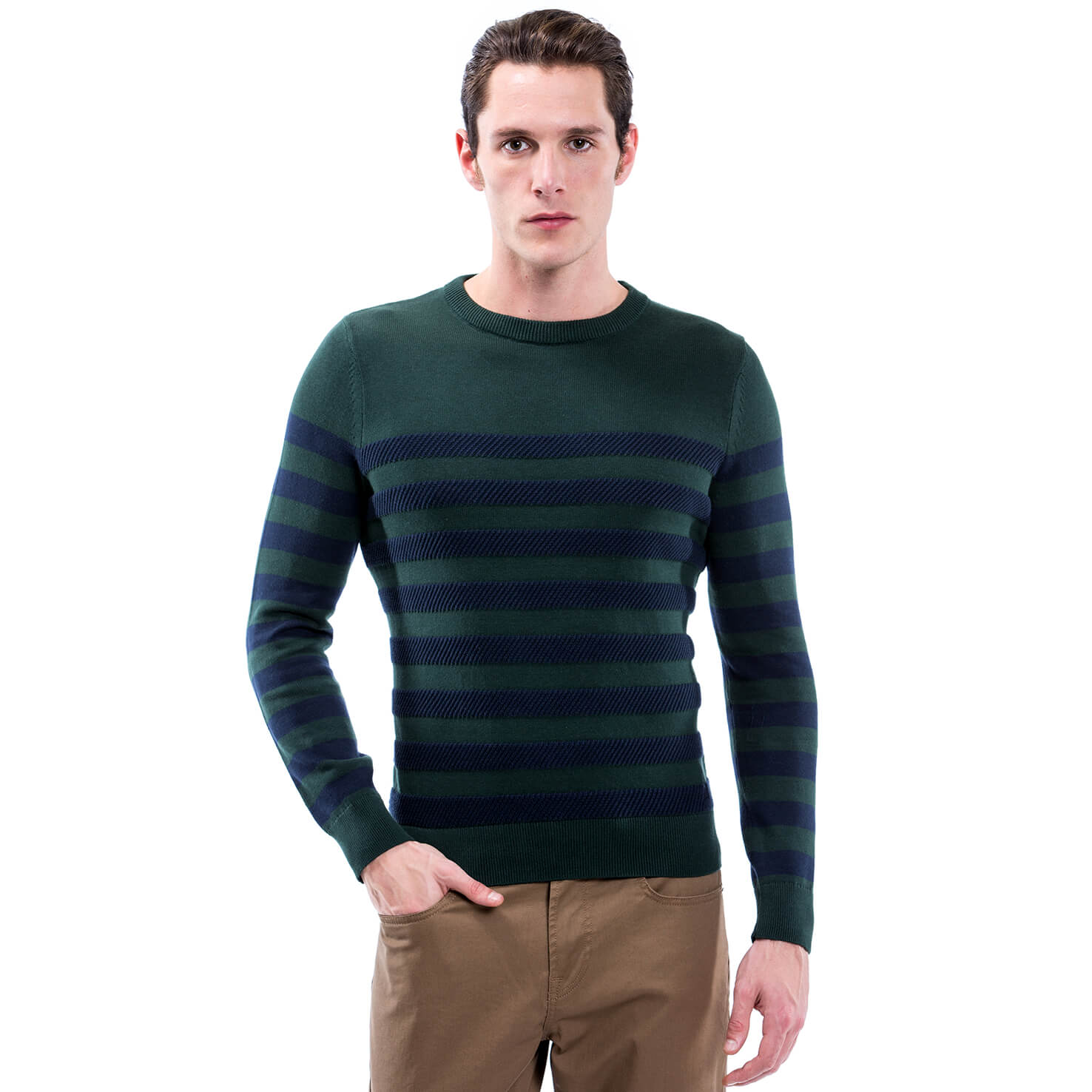 Nautica Erkek Yeşil Triko