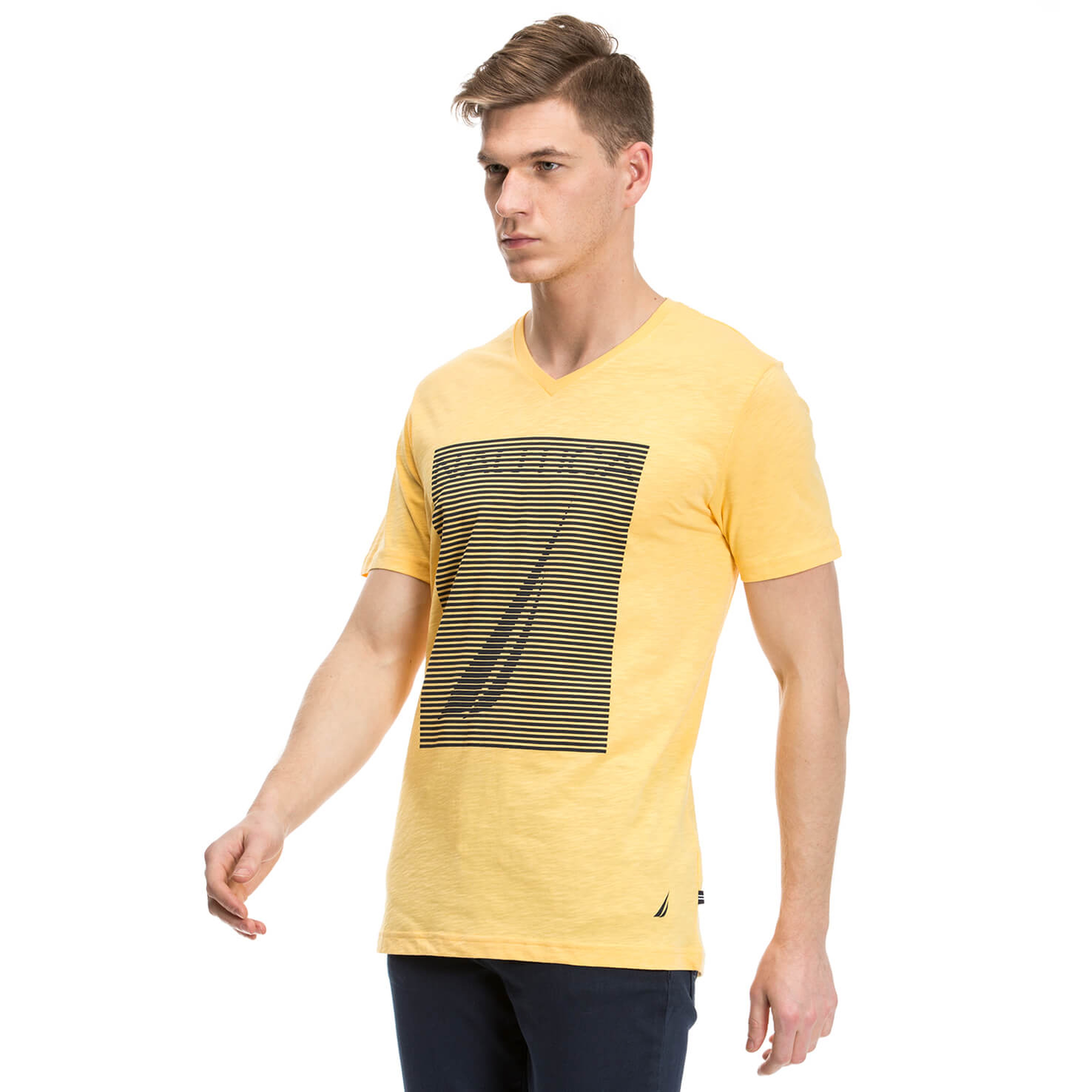 Nautica Erkek Sarı T-Shirt
