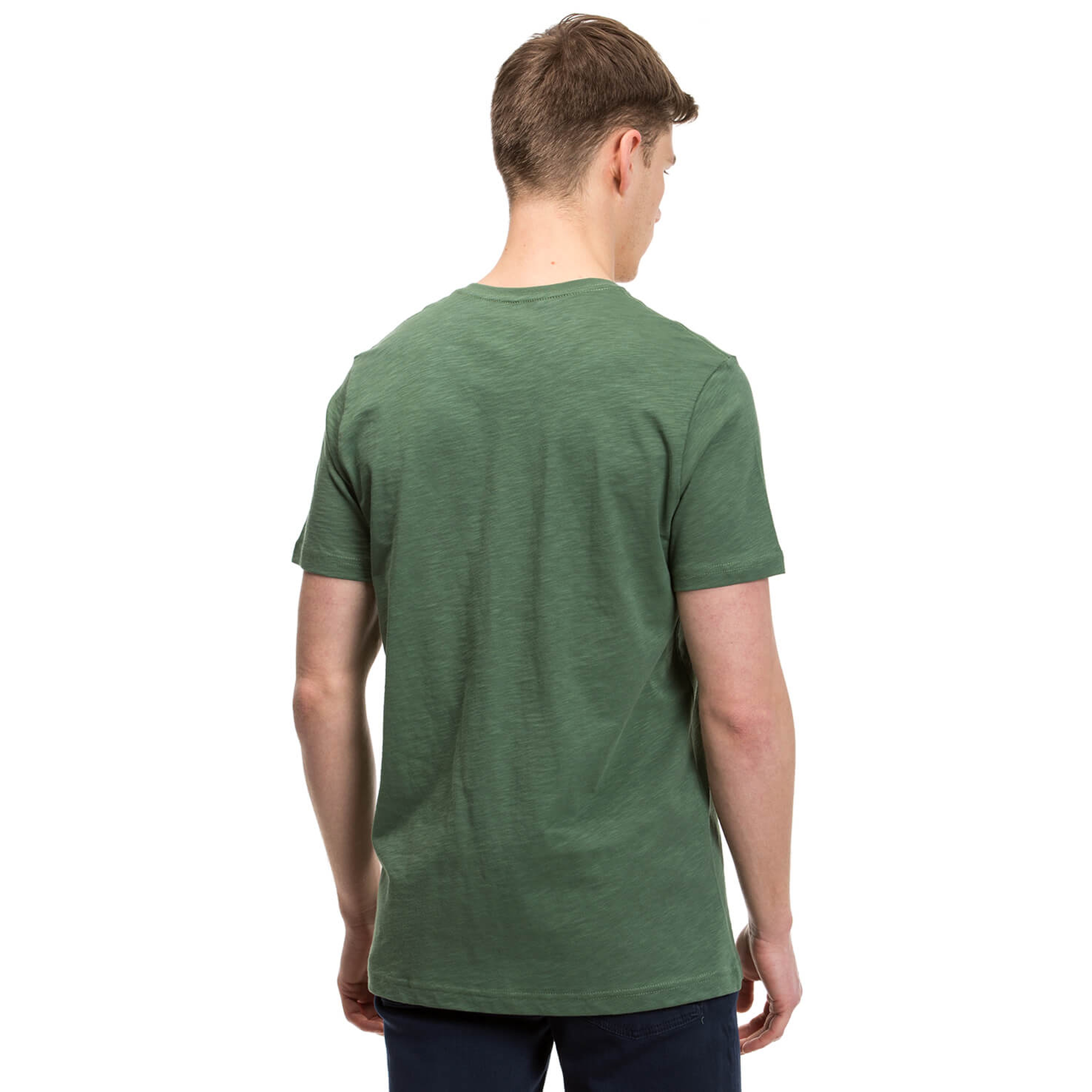 Nautica Erkek Yeşil Slim Fit T-Shirt