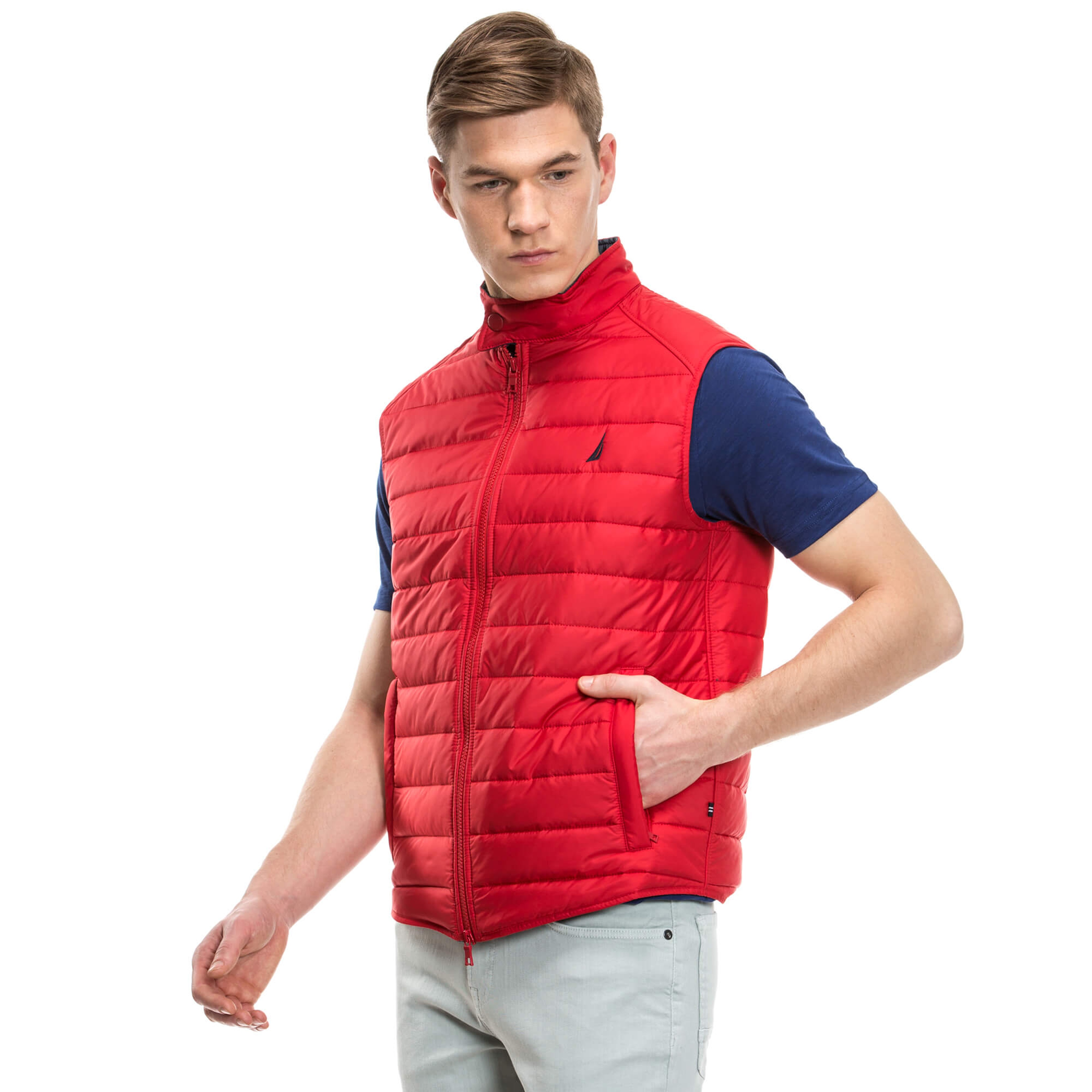 Nautica Erkek Kırmızı Yelek