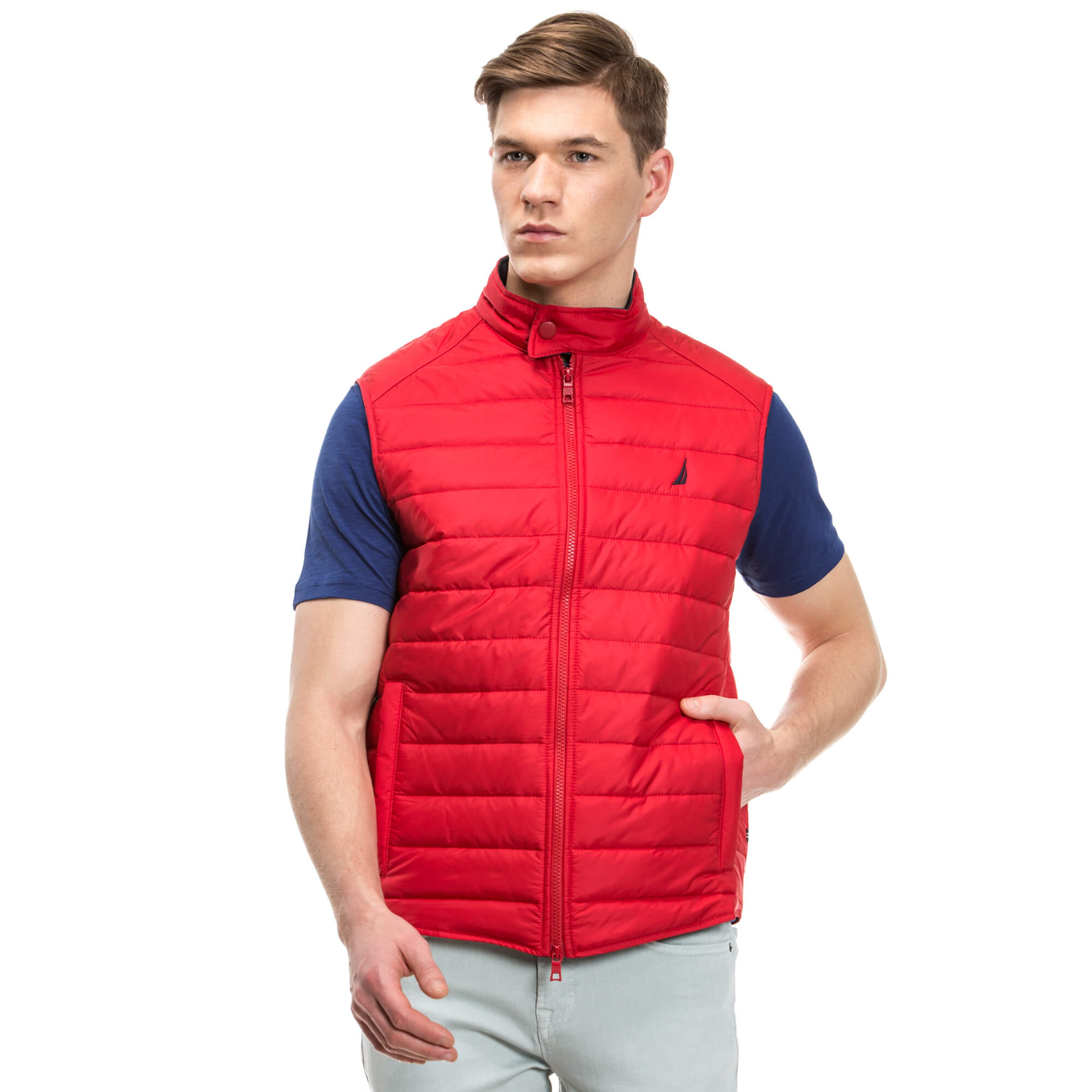 Nautica Erkek Kırmızı Yelek