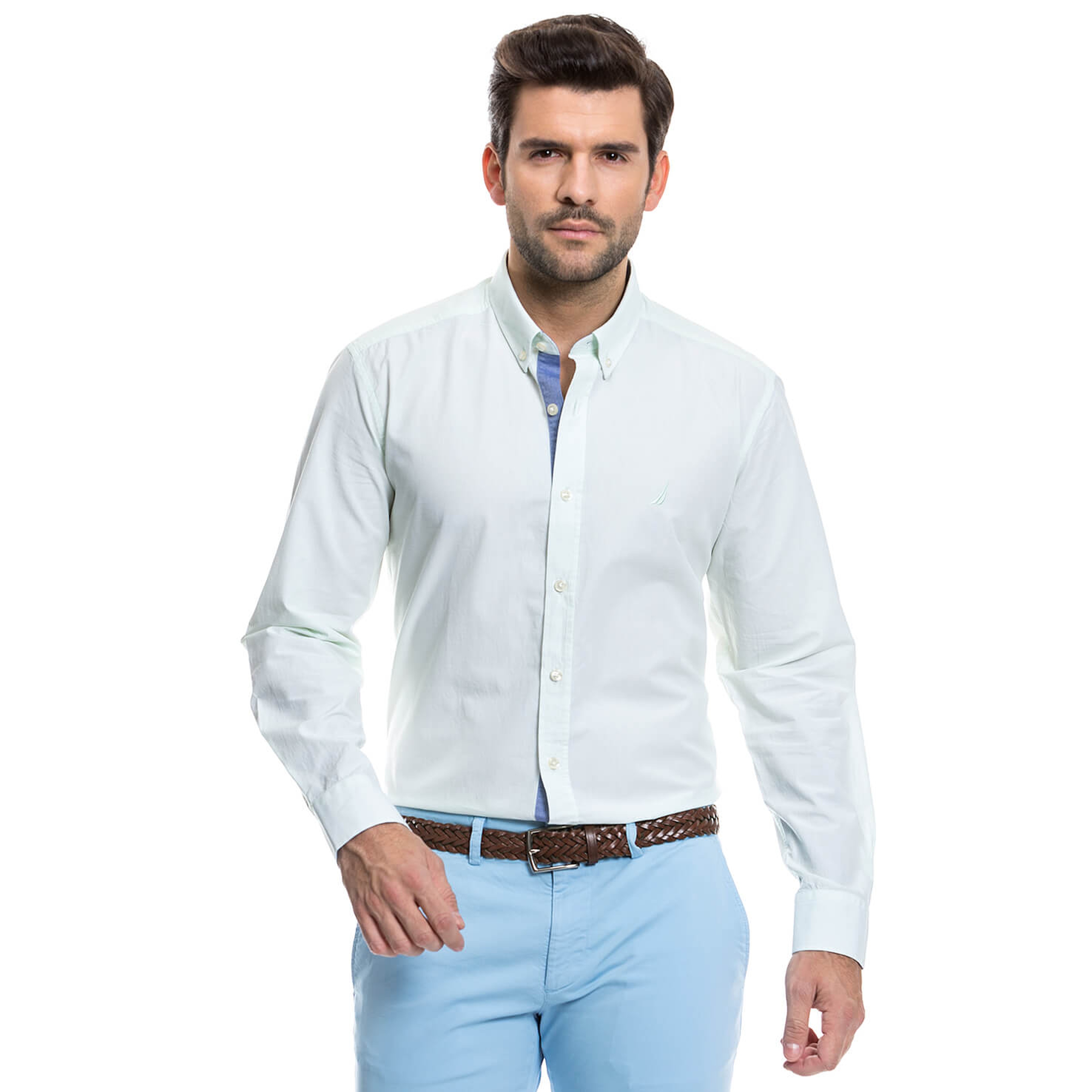 Nautica Erkek Beyaz Gömlek