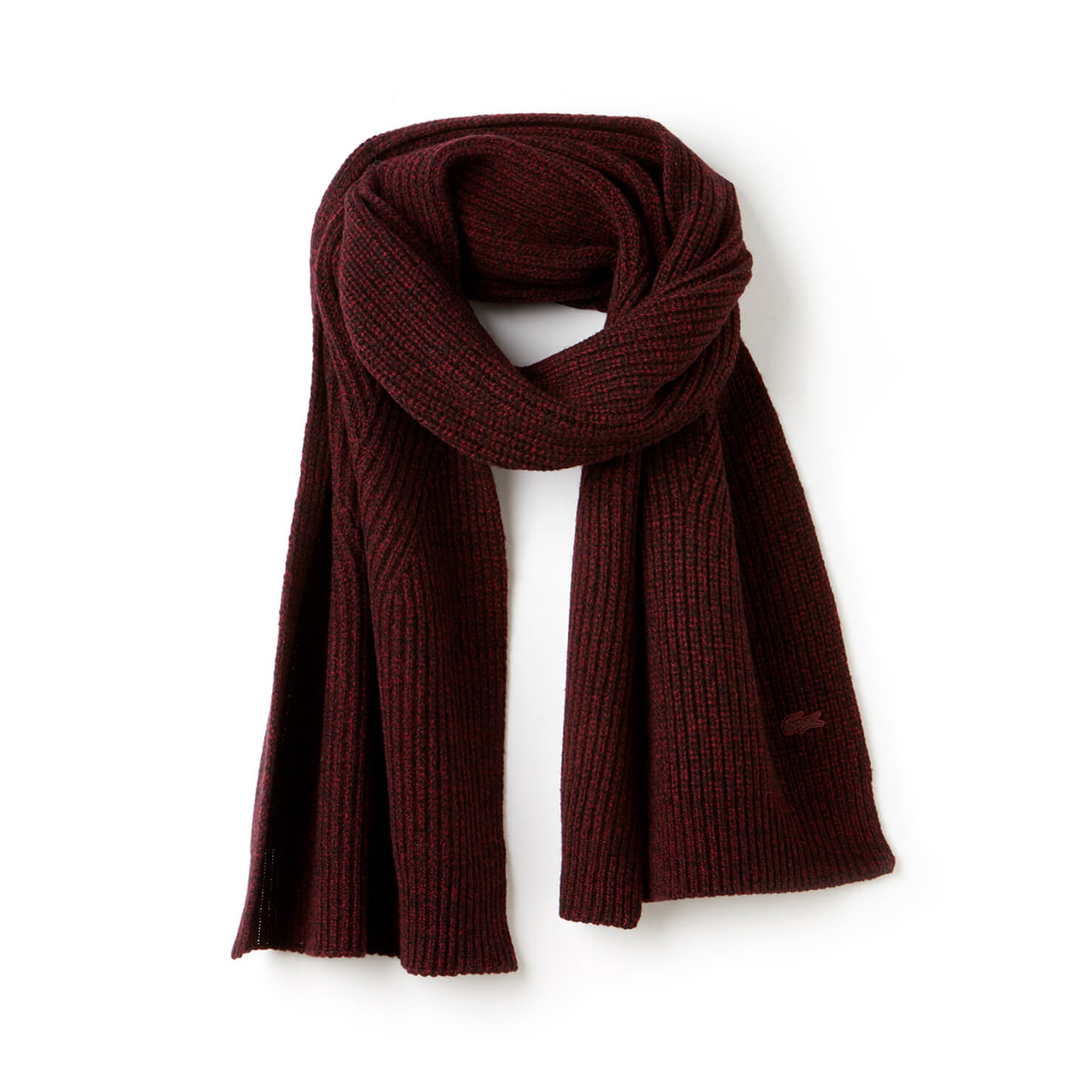 Lacoste Unisex Bordo Atkı