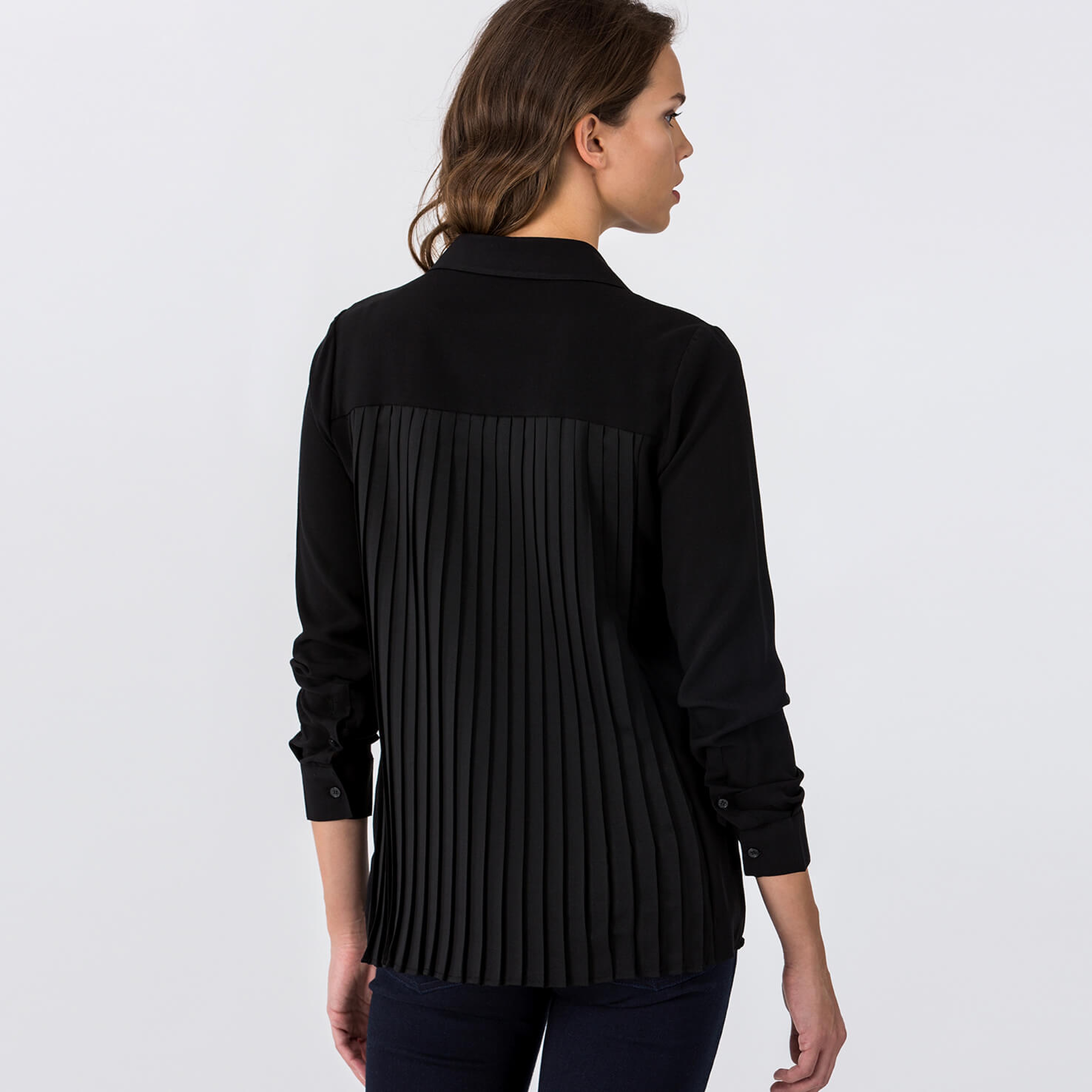 Lacoste Kadın Siyah Gömlek