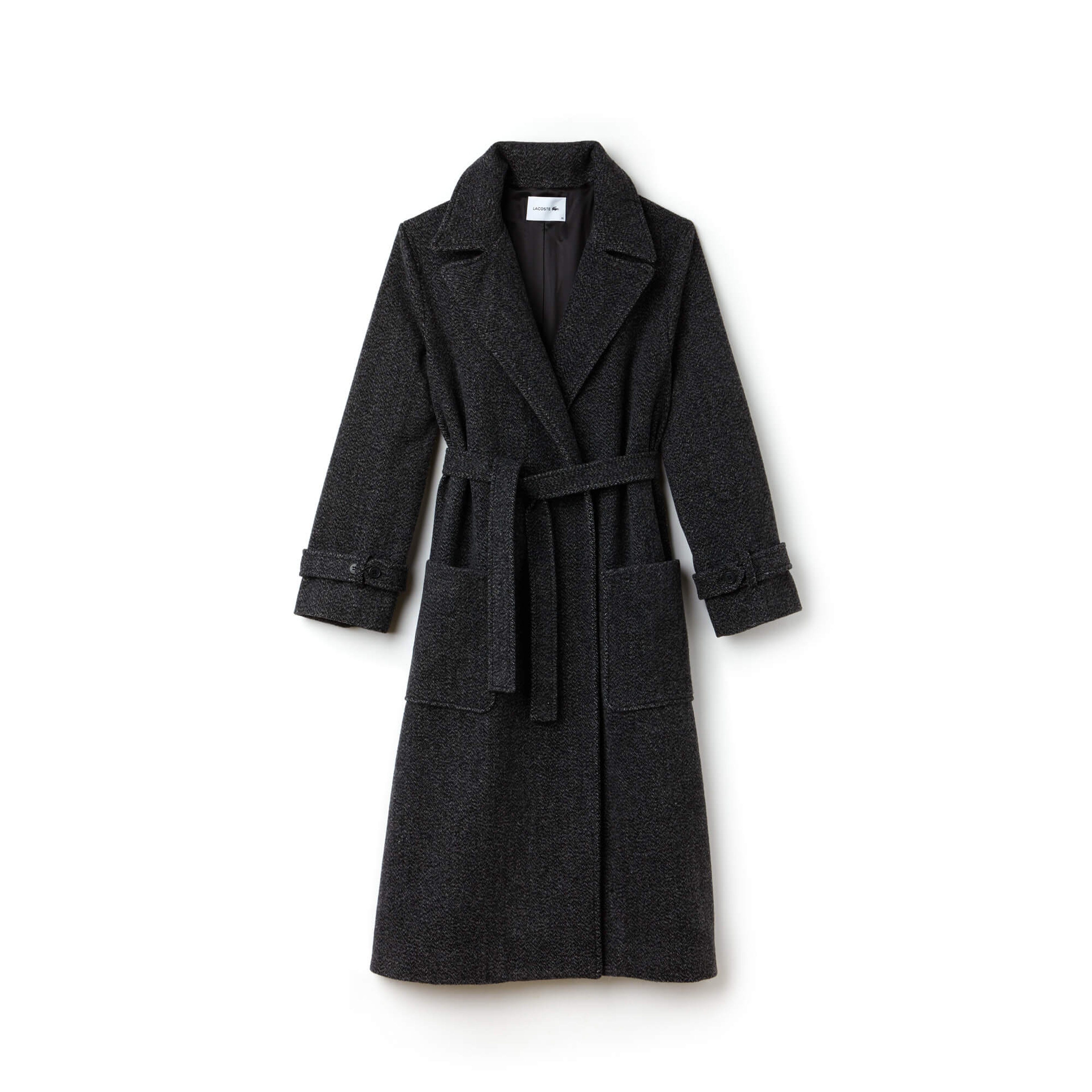 Lacoste Kadın Gri Kaban