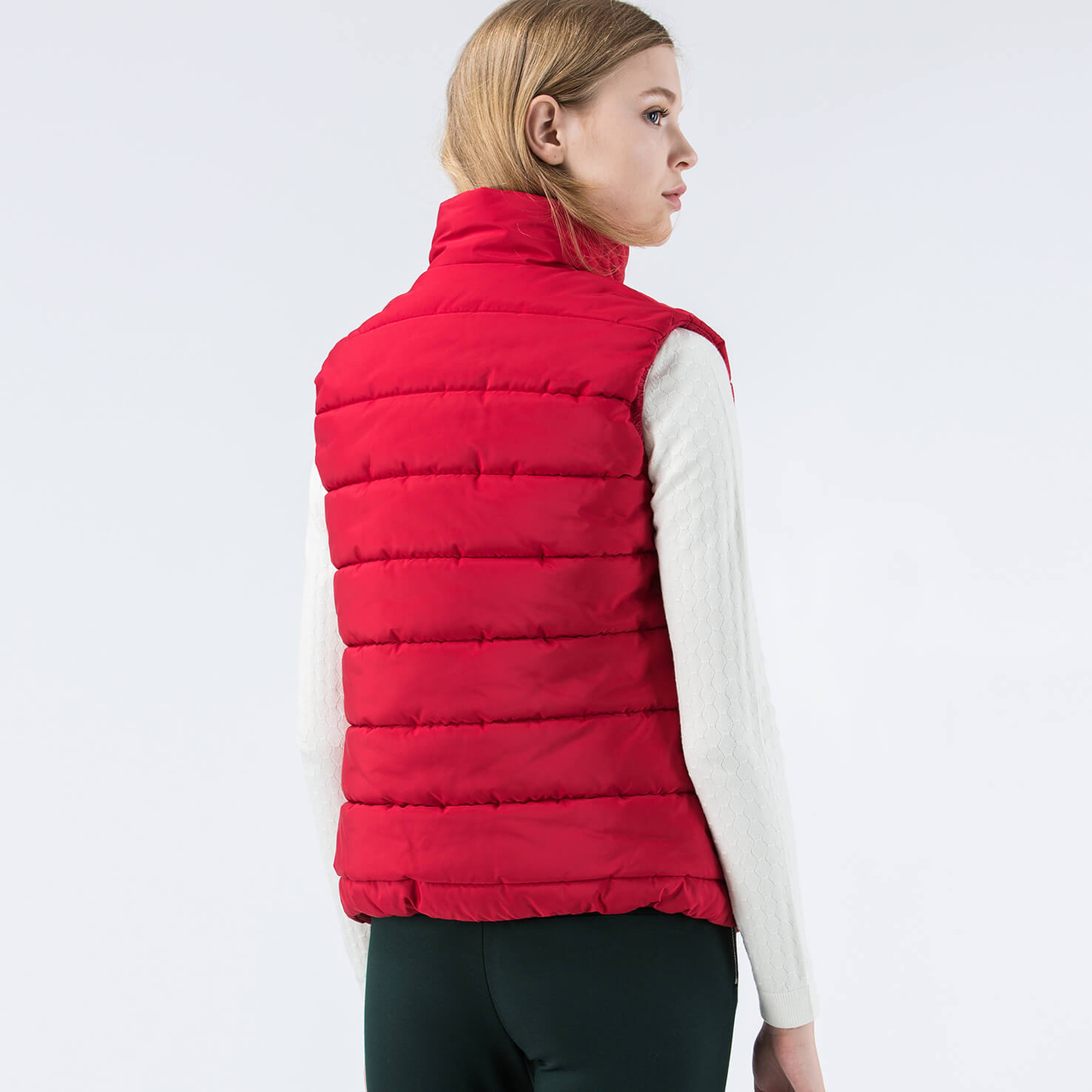 Lacoste Kadın Kırmızı Mont