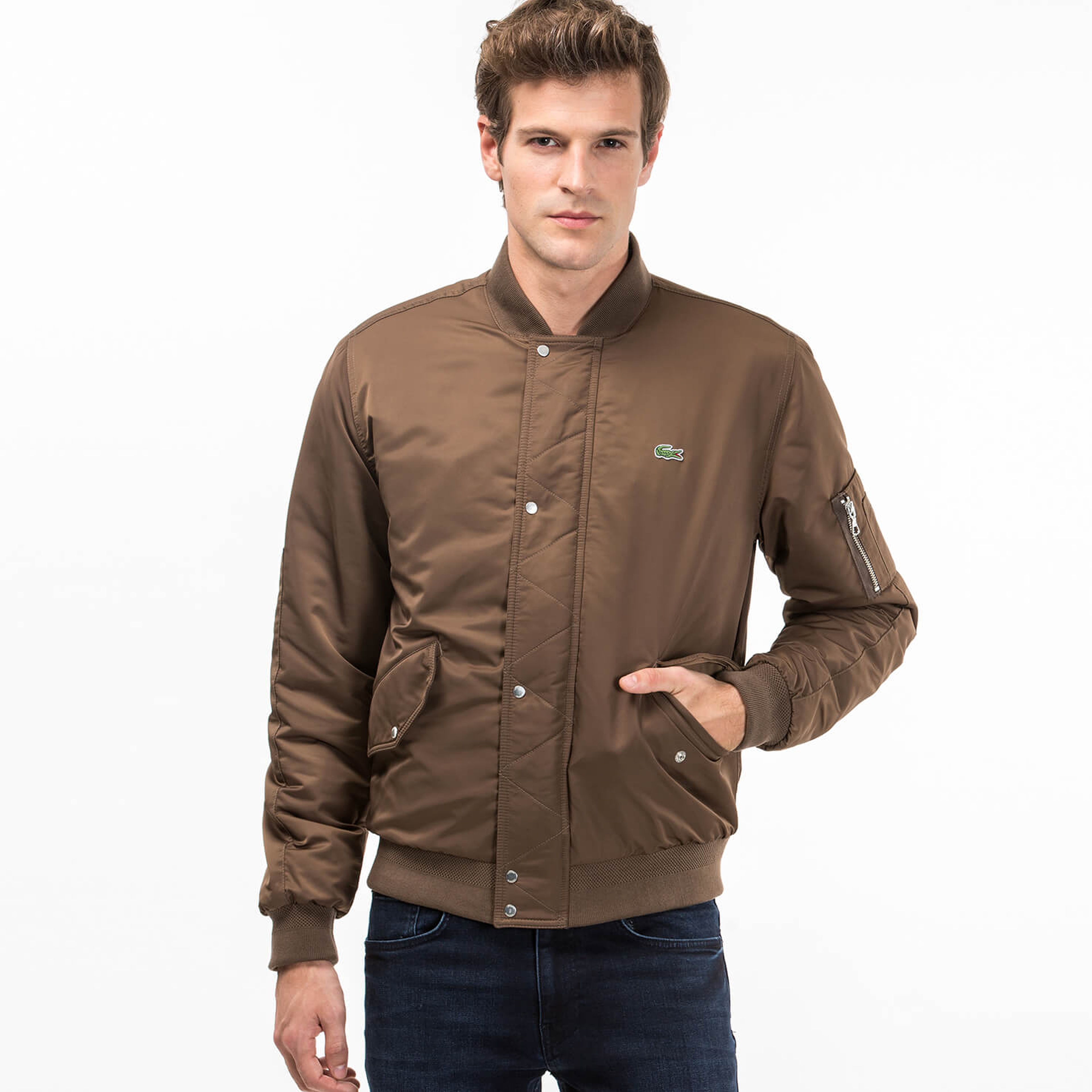 Lacoste Erkek Kahverengi Mont